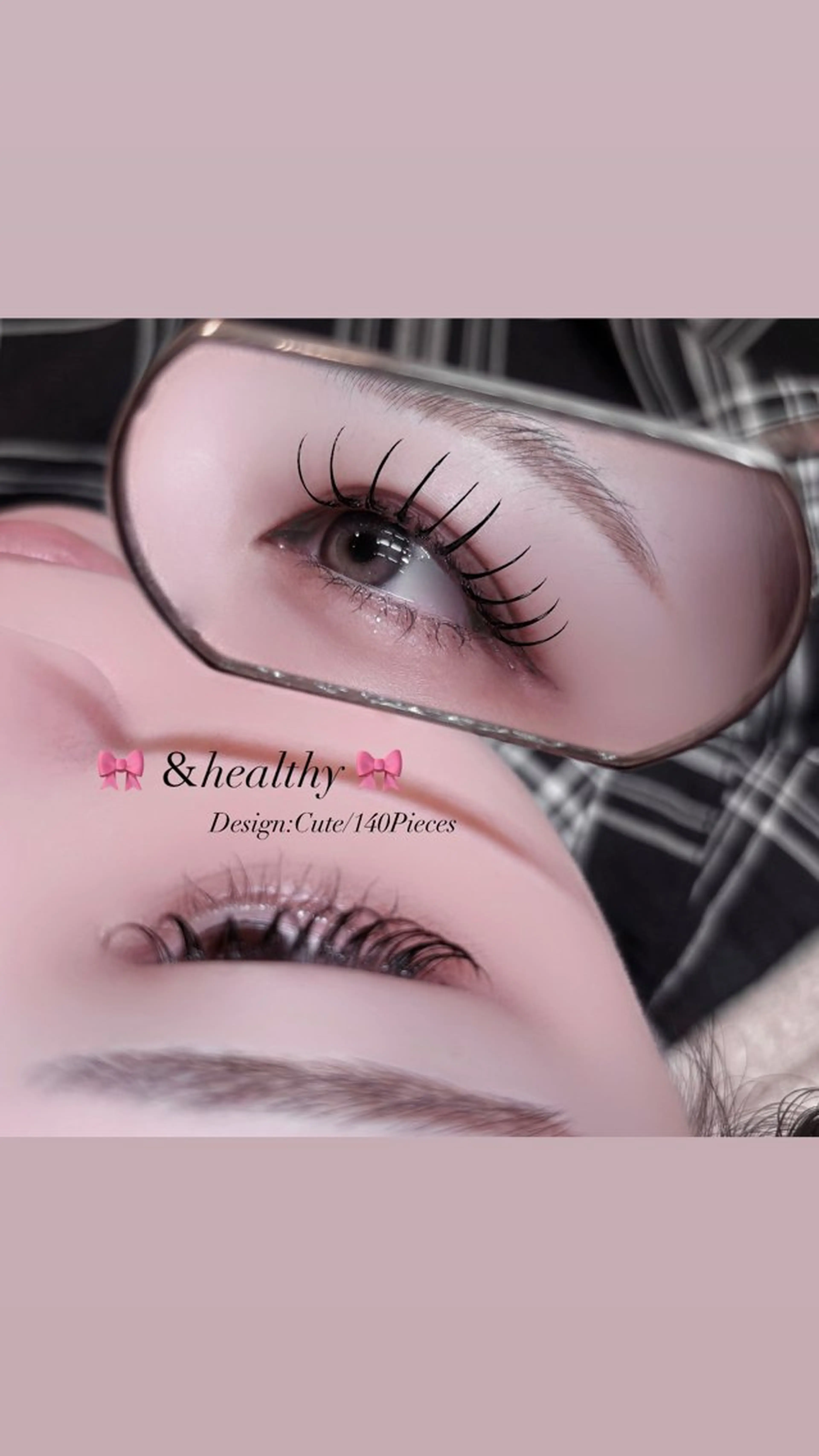 【✨モチ重視さん人気No.1✨】🉐20%off⟡🎀LEDエクステ100~120本🎀アイパック➕コーティング仕上げの写真