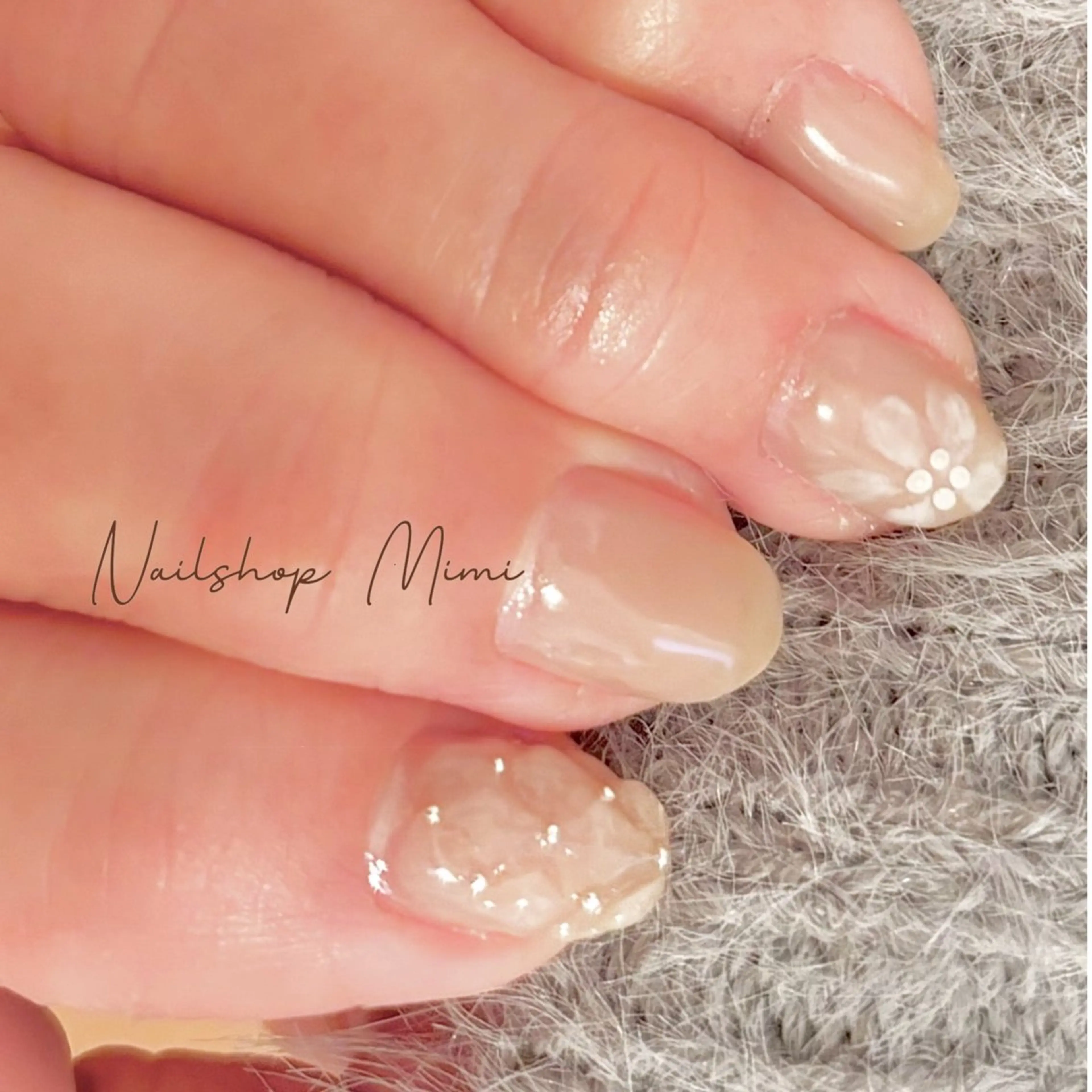 ネイル フラワーネイル ハンドネイル Nailshop Mimiのネイルデザイン