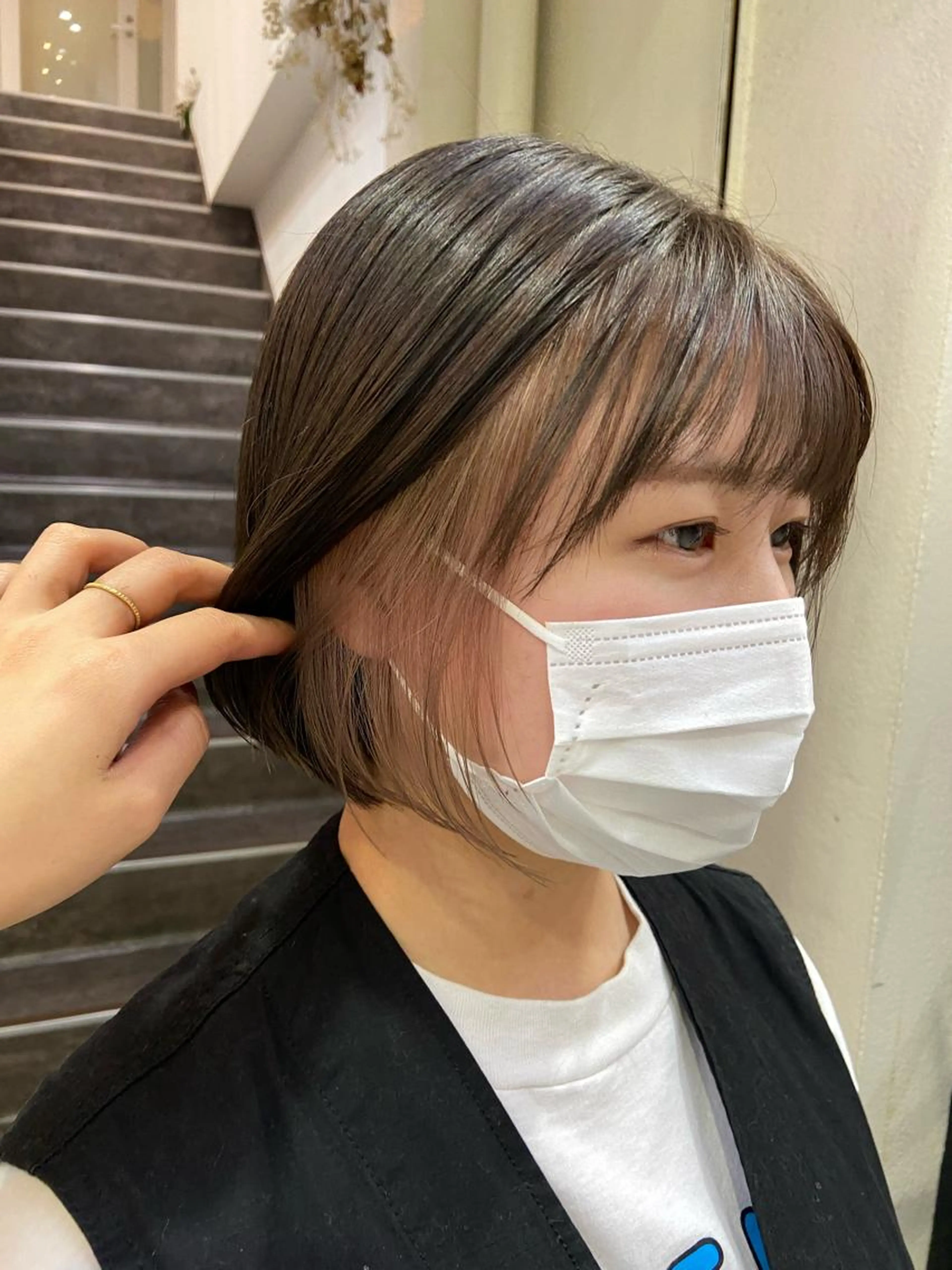 【チラ見せ🪡】イヤリングカラーの写真