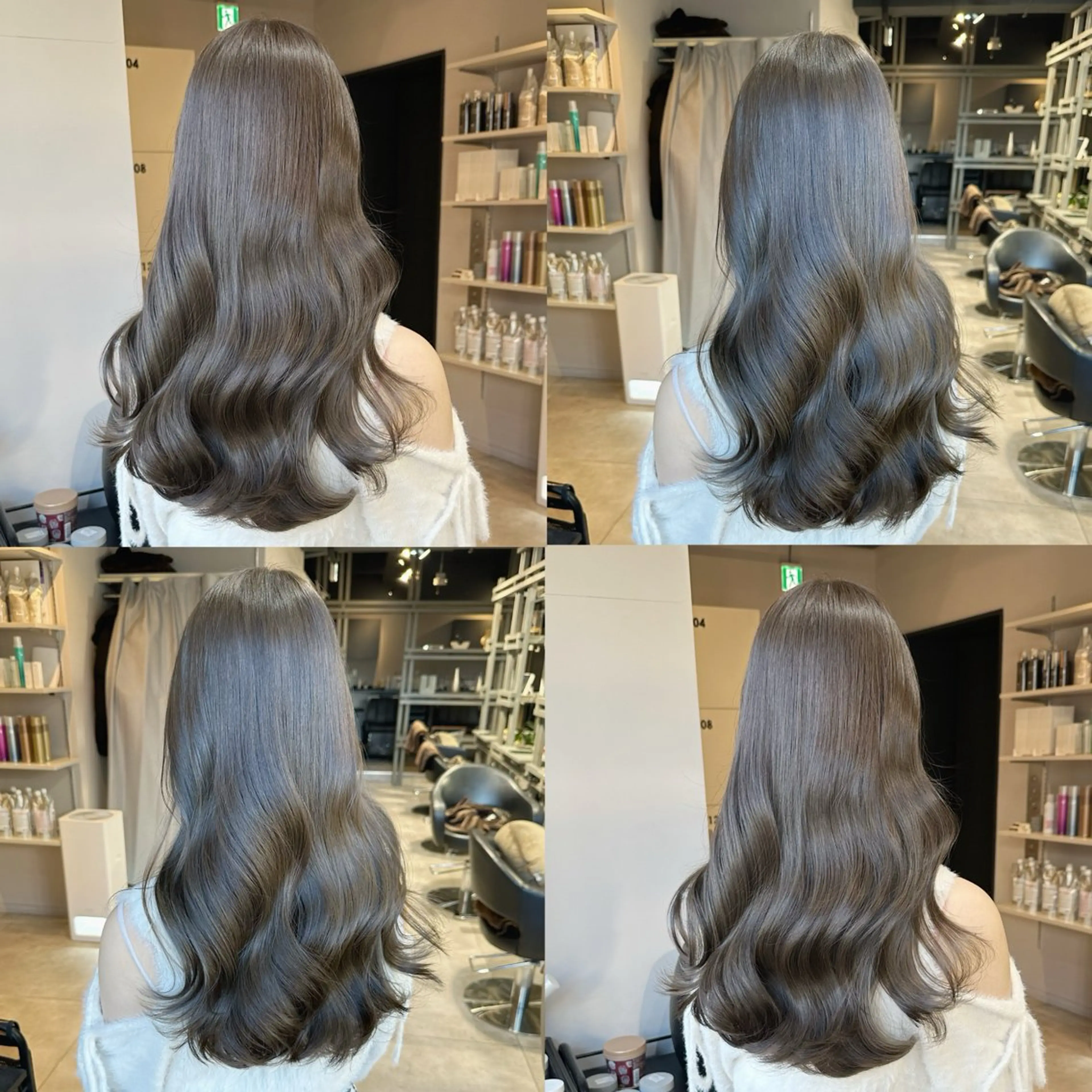 ロング KURO/韓国ヘア /レイヤーカットのヘアスタイル