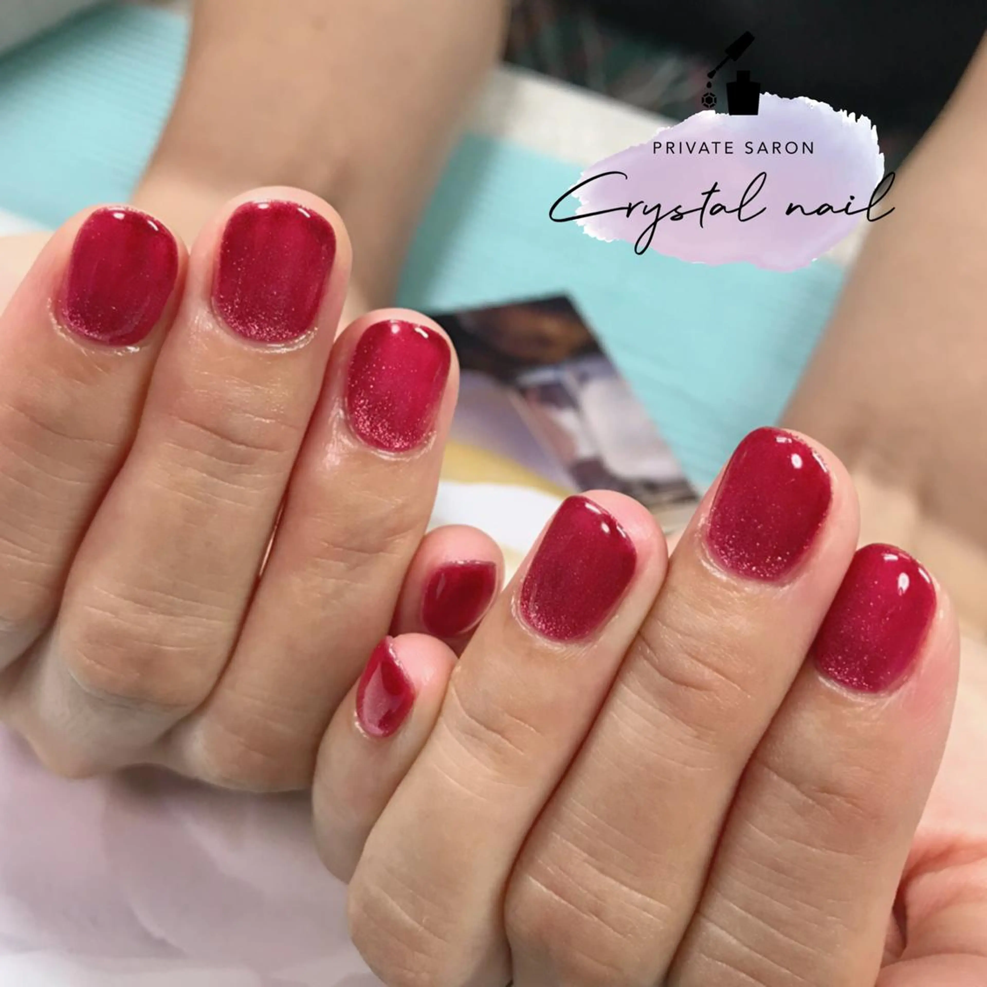 ネイル マグネットネイル SCENERY NAILのネイルデザイン