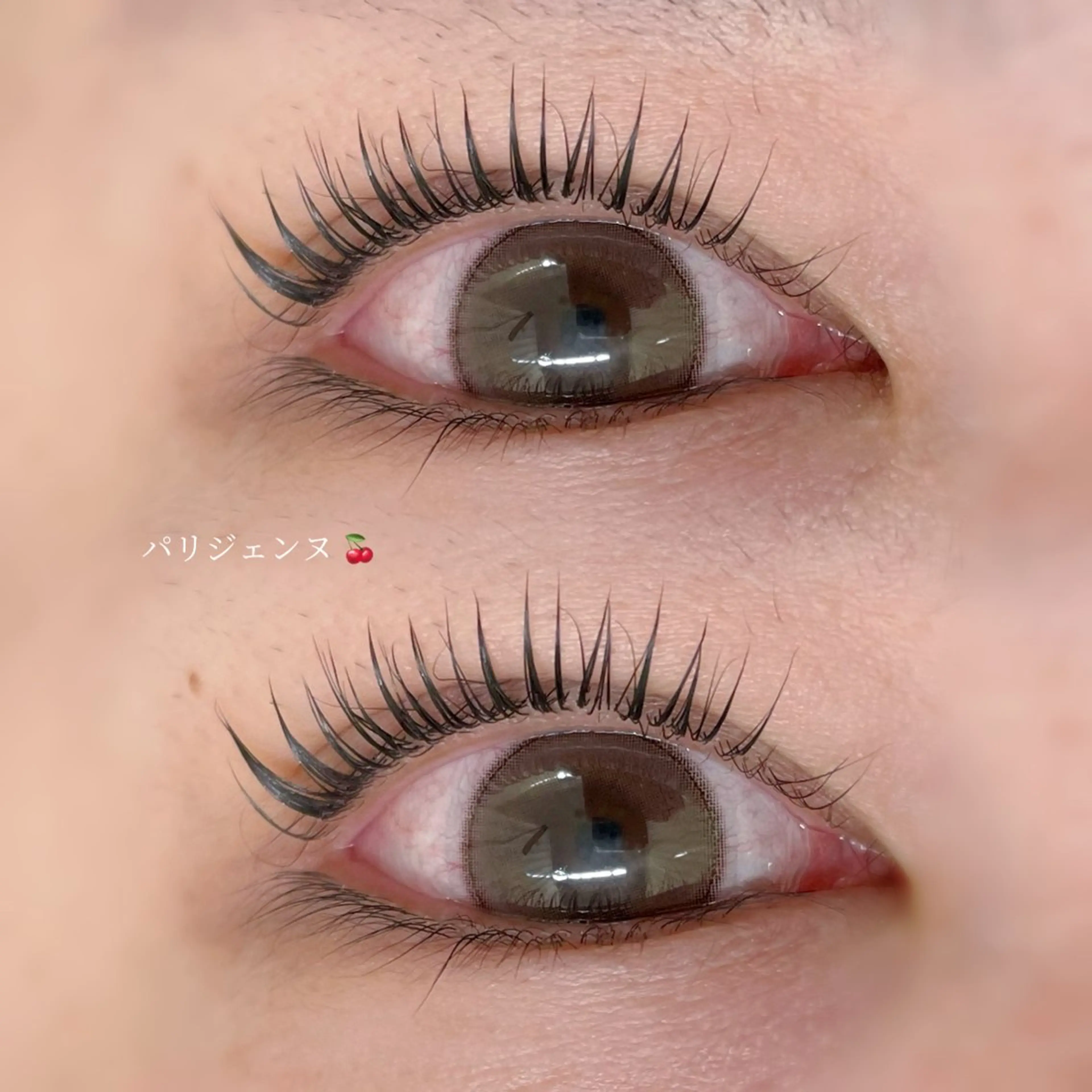 【 無料レッスンモデル🌙】パリジェンヌ 60分メニュー🐈‍⬛🤍 メッセージご返信後予約確定🫧 エクステオフ不可の写真