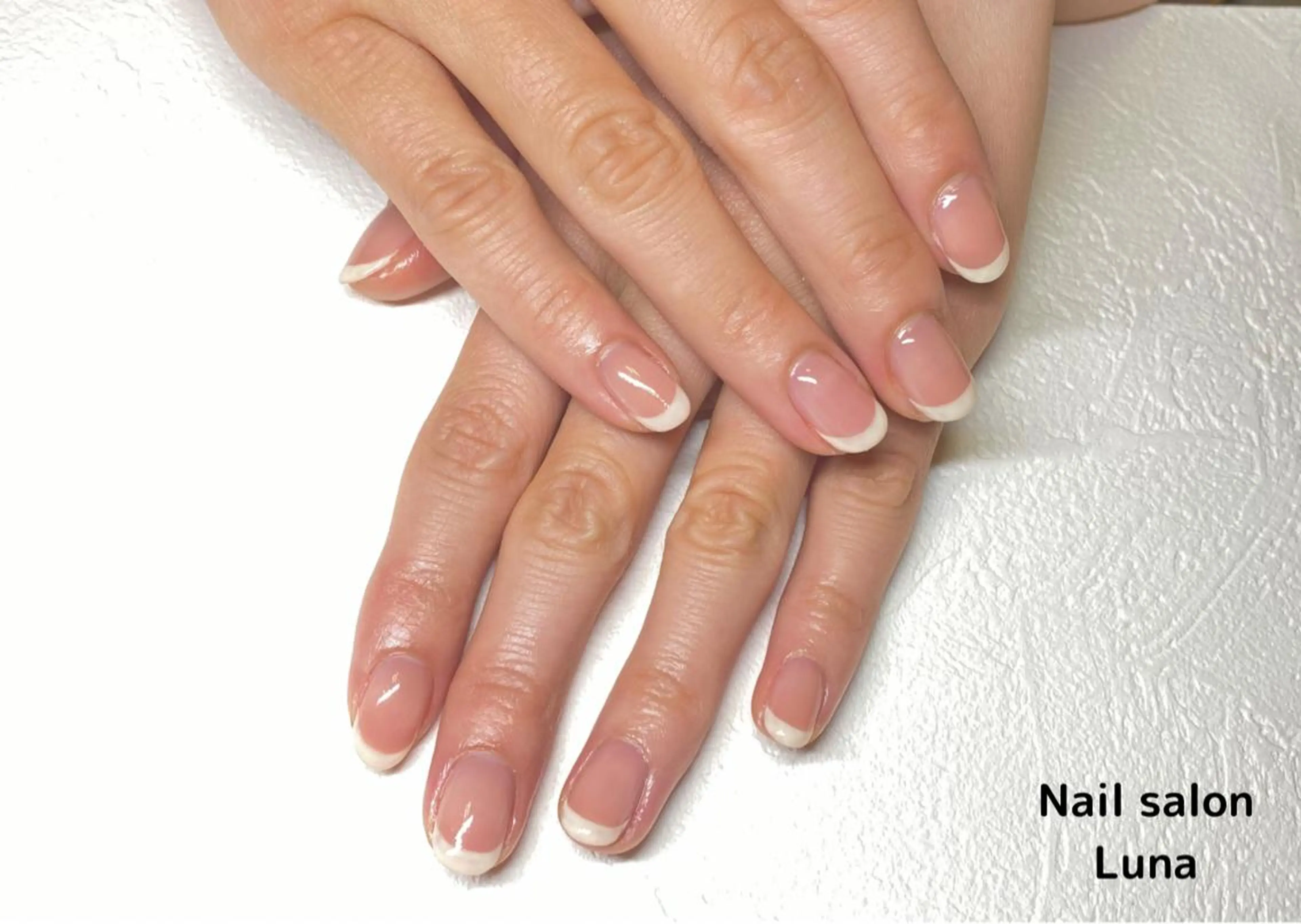 ネイル フレンチネイル シンプルネイル 加藤 美穂のネイルデザイン