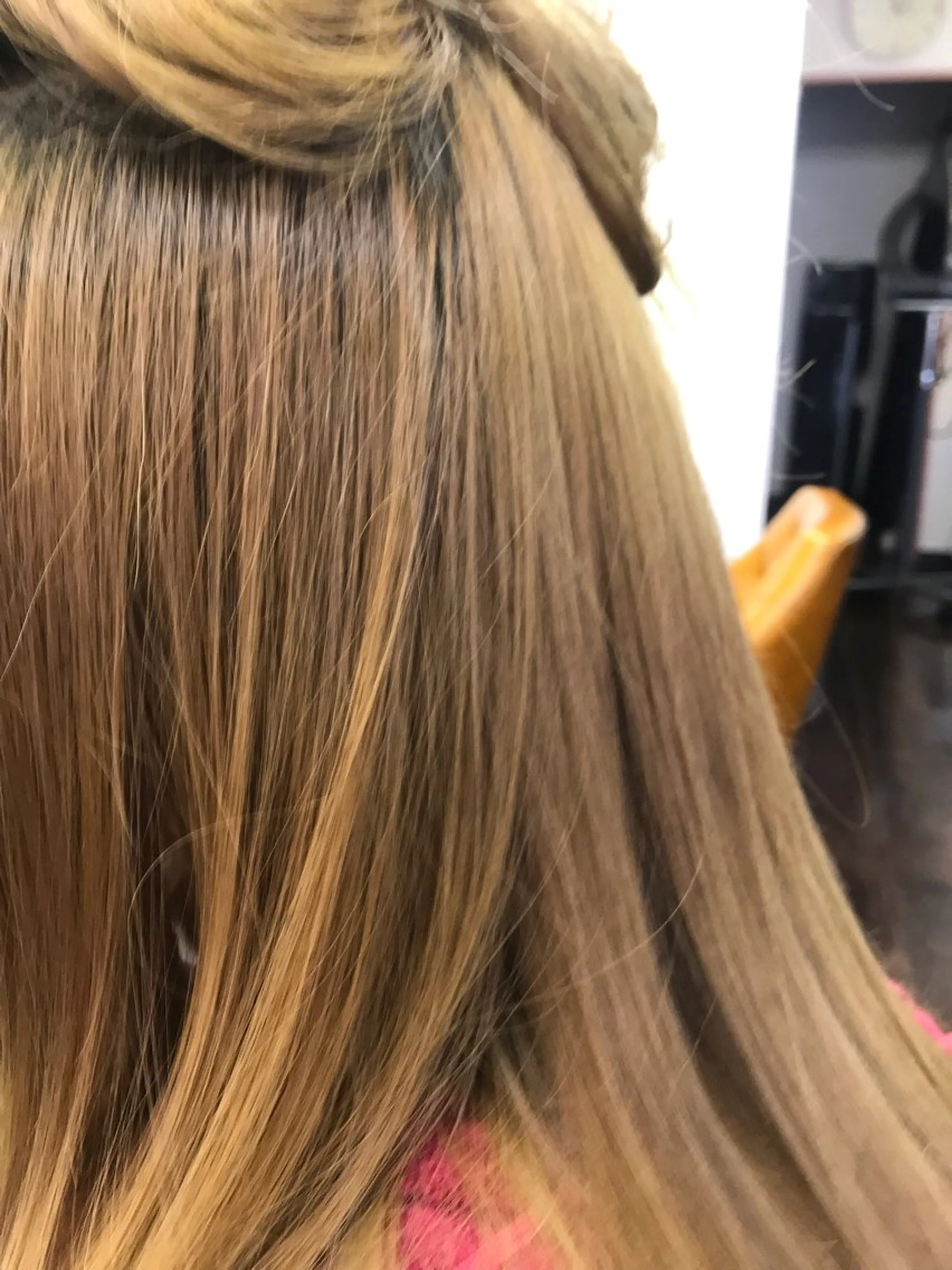 セミロング カラー 桧山 真のヘアスタイル