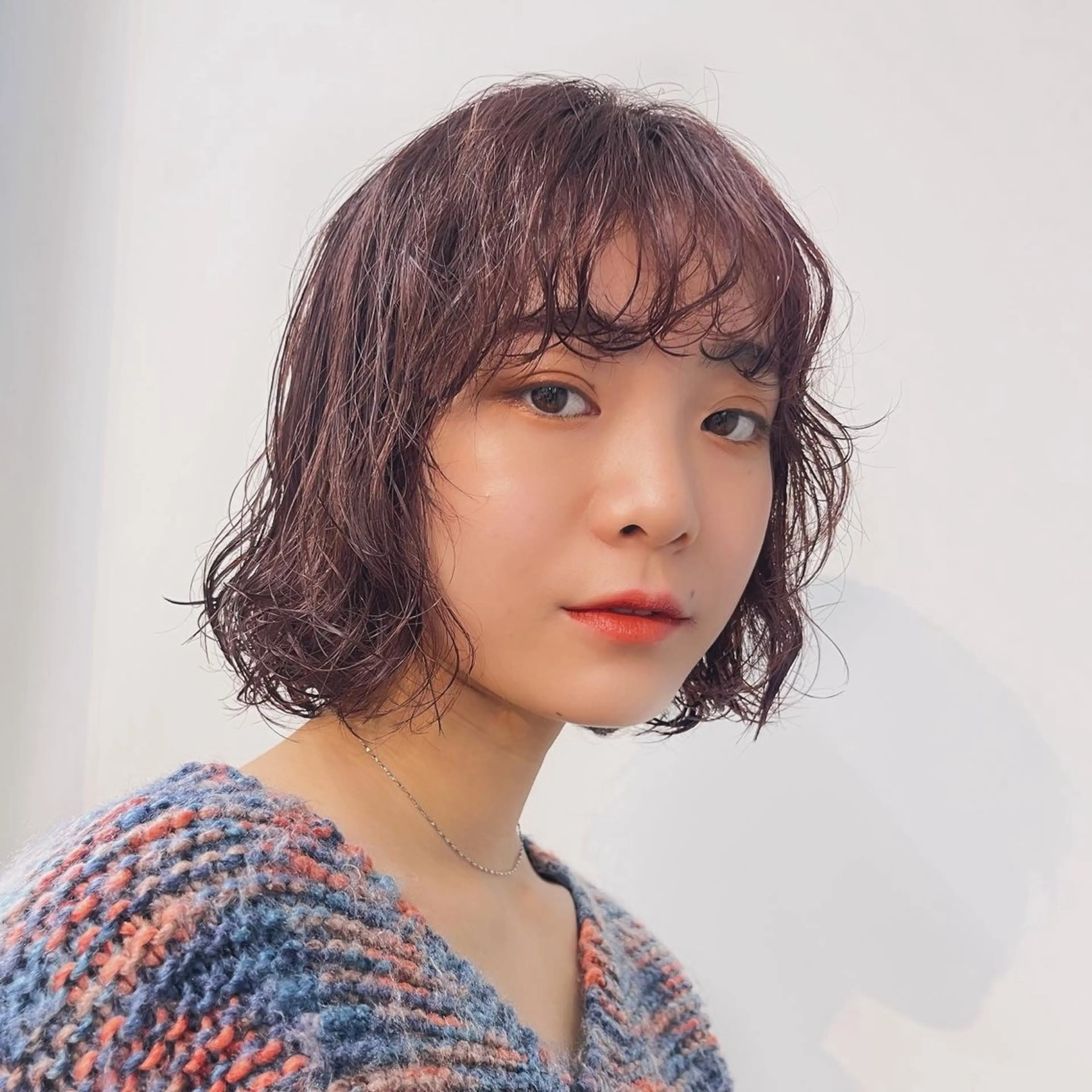 ショート パーマ 阿久津真衣 似合わせカットのヘアスタイル