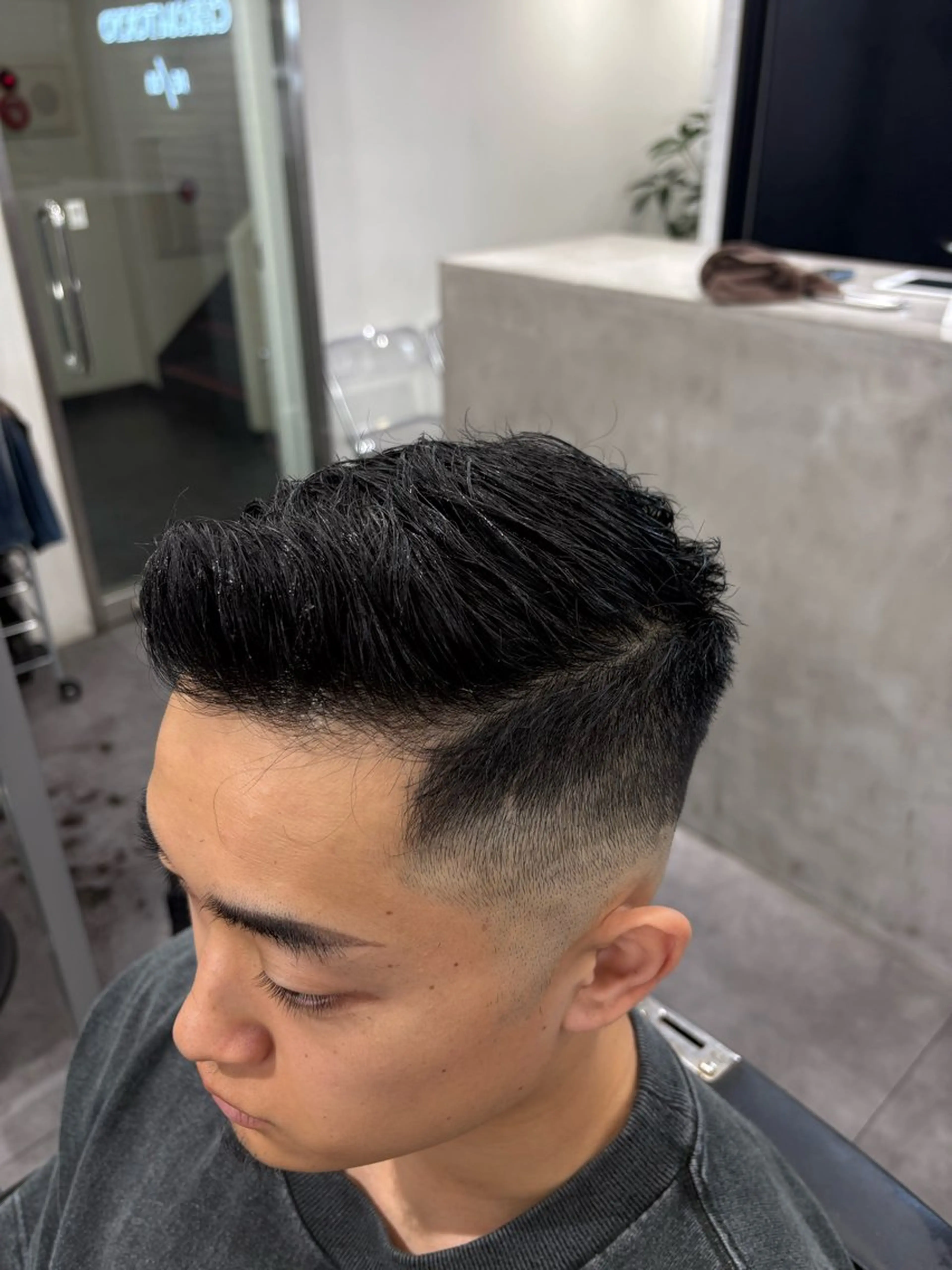 ショート メンズ カット パーマ 本間 颯太のヘアスタイル