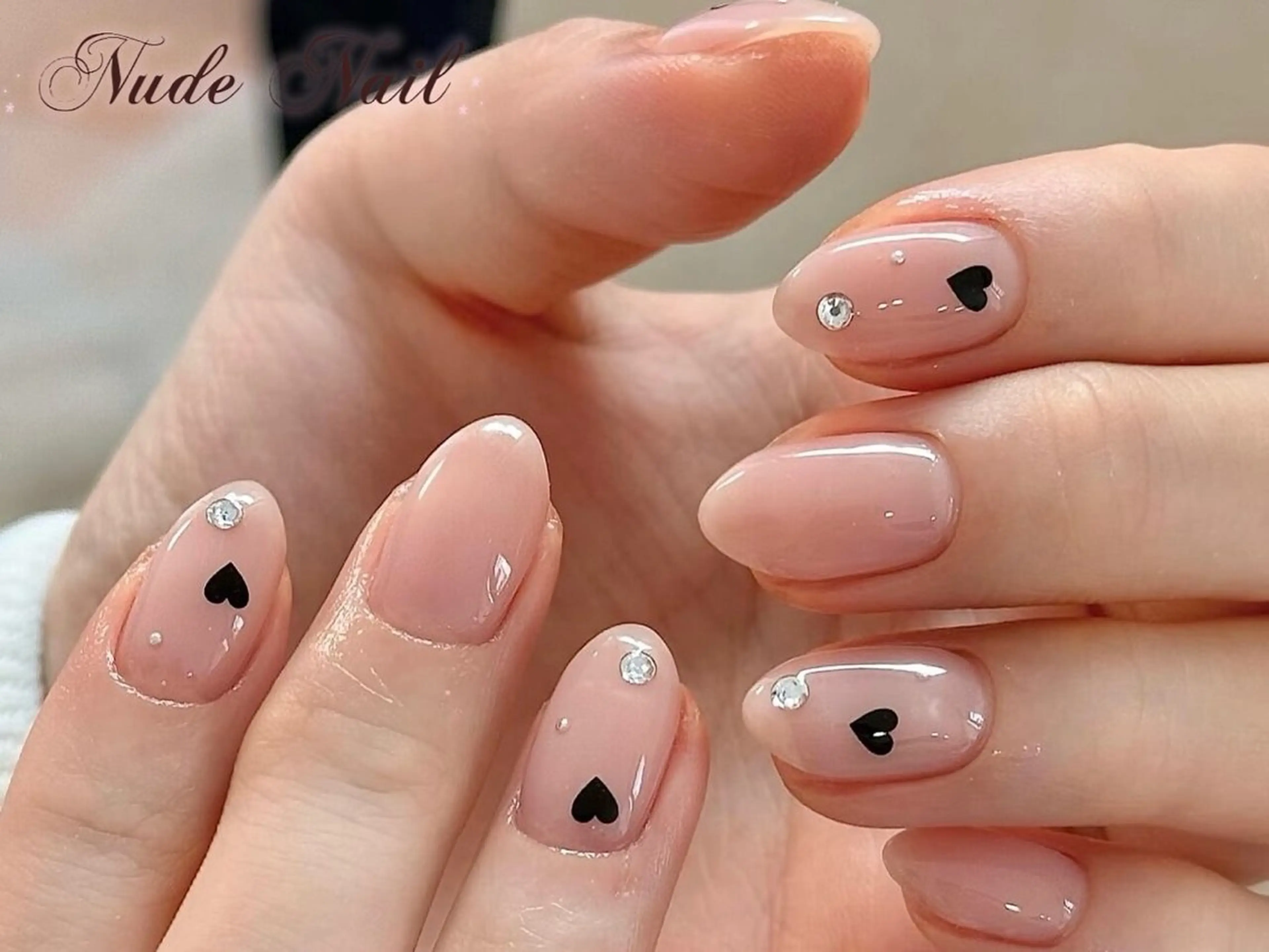 ネイル チークネイル 長さ出し フットネイル フレンチネイル ジェルネイル Nude Nailstudioのネイルデザイン