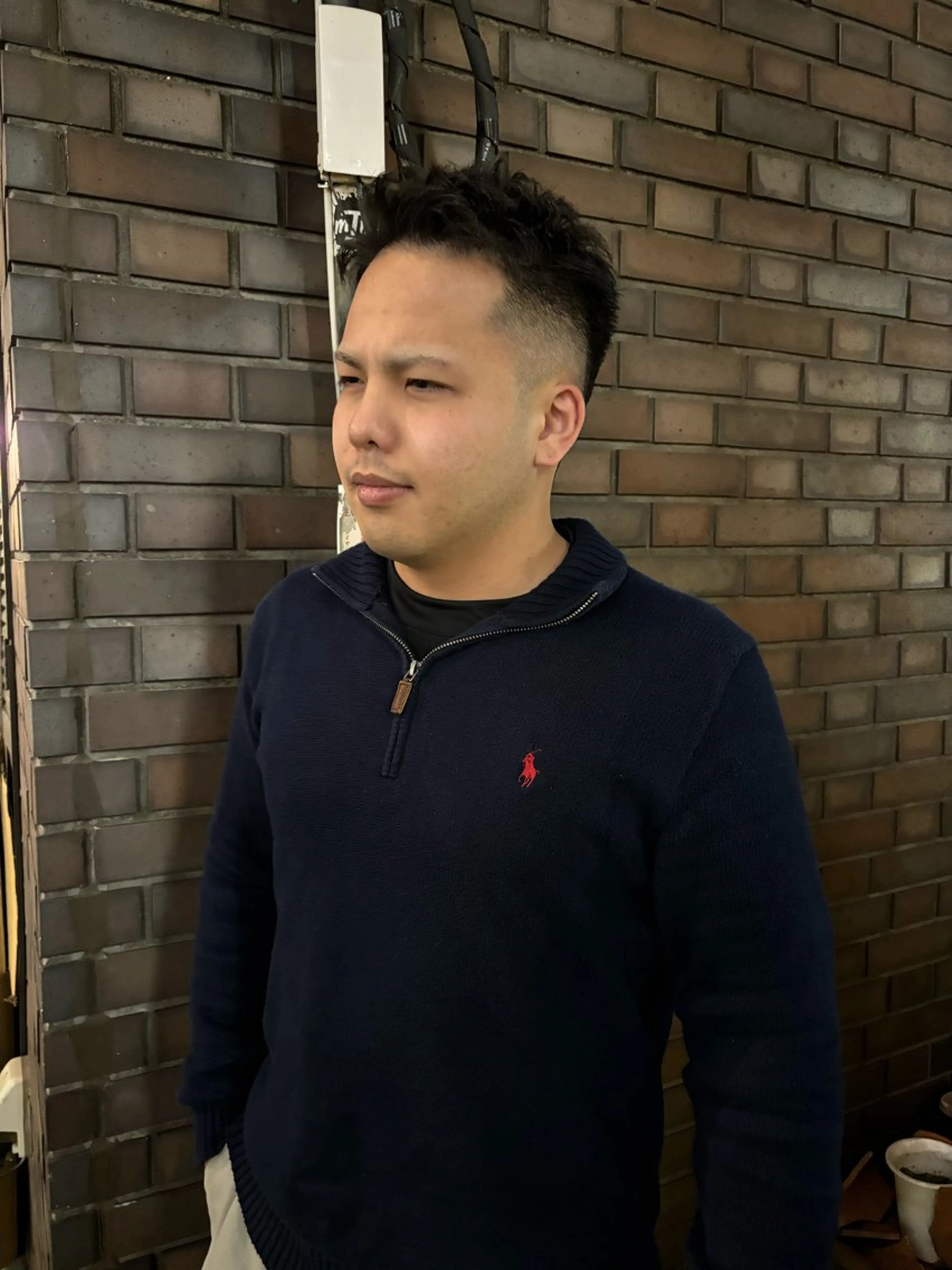 ショート パーマ メンズ フェードカット メンズパーマ カット メンズ/特殊ヘア パーマ🕷️小夏貴也のヘアスタイル