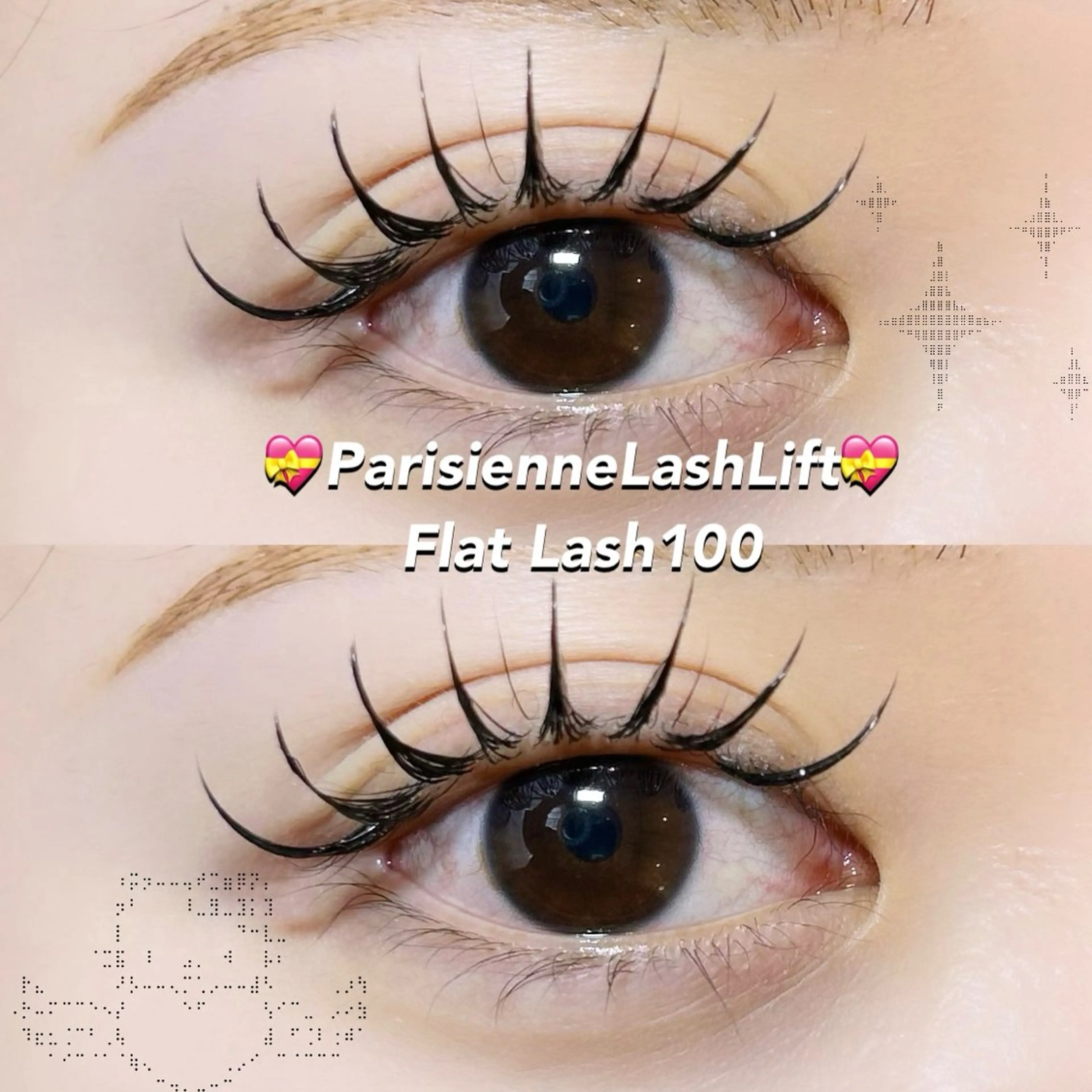 マツエク・マツパ 💌 ユイ✮パリエクのマツエク・マツパデザイン