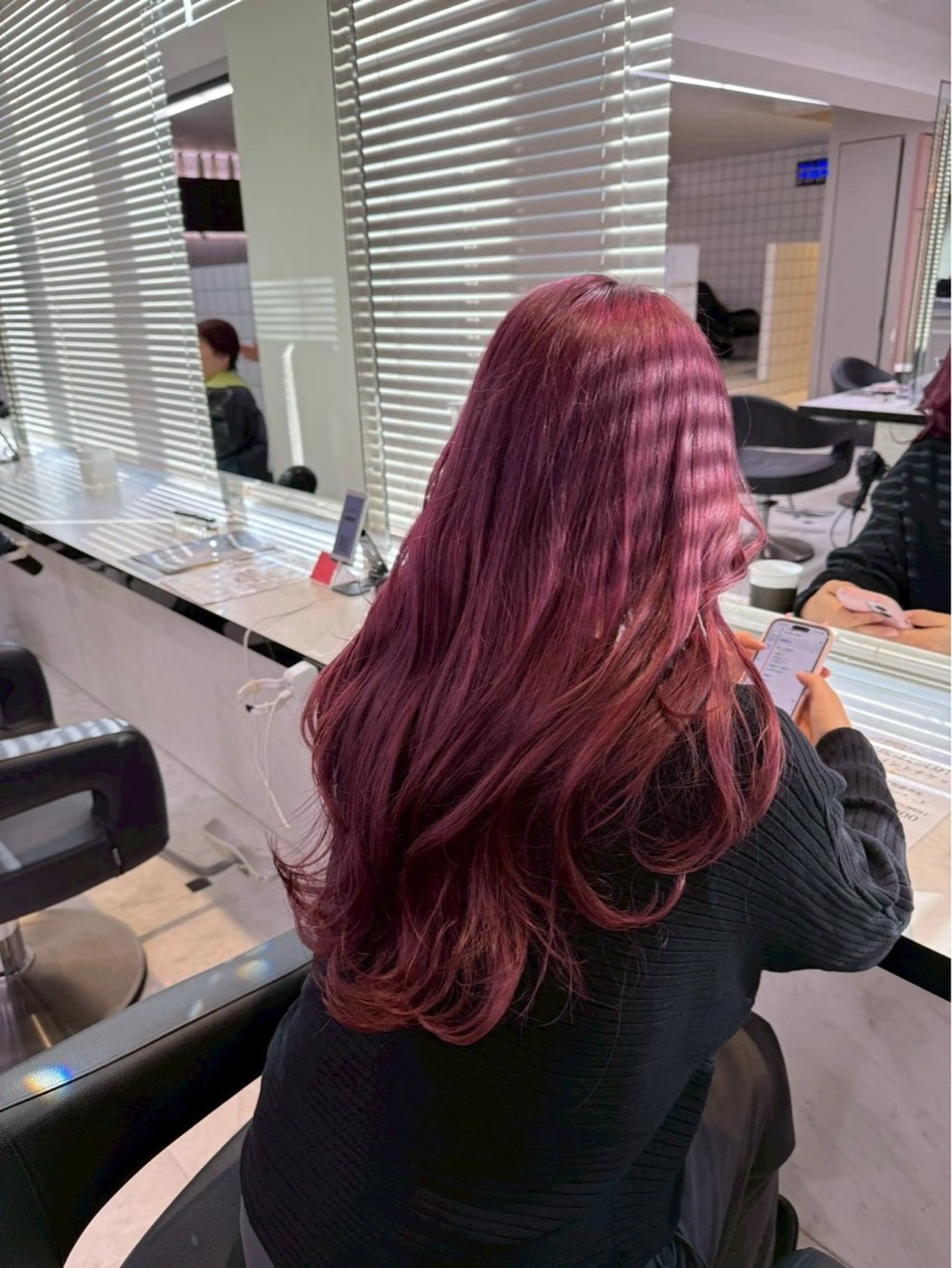 ロング カラー ヘアカラー トリートメント 🫧暖色カラー🫧/ Masaruのヘアスタイル