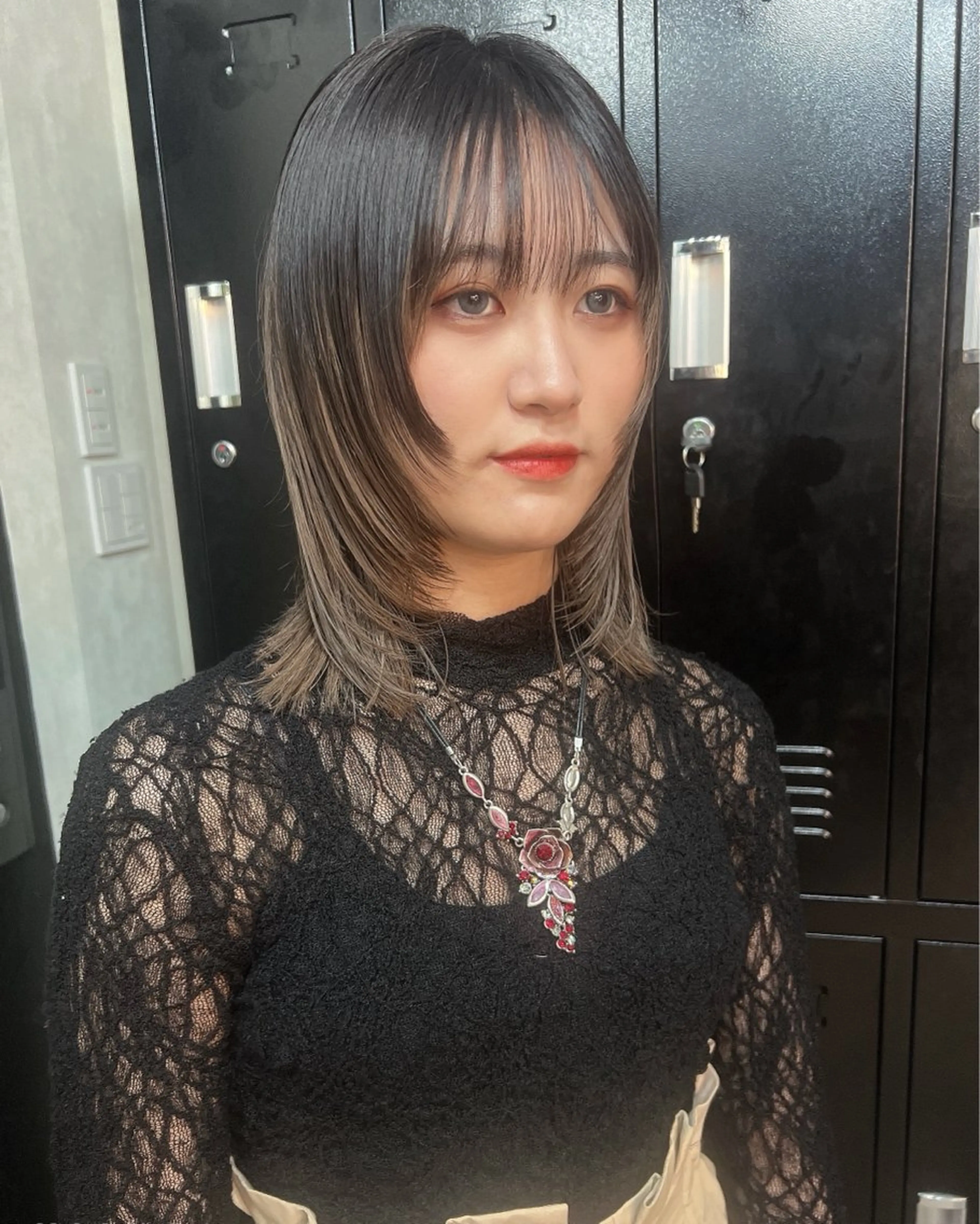 ロング ブリーチ/ウルフ ハッシュカット/石山のヘアスタイル