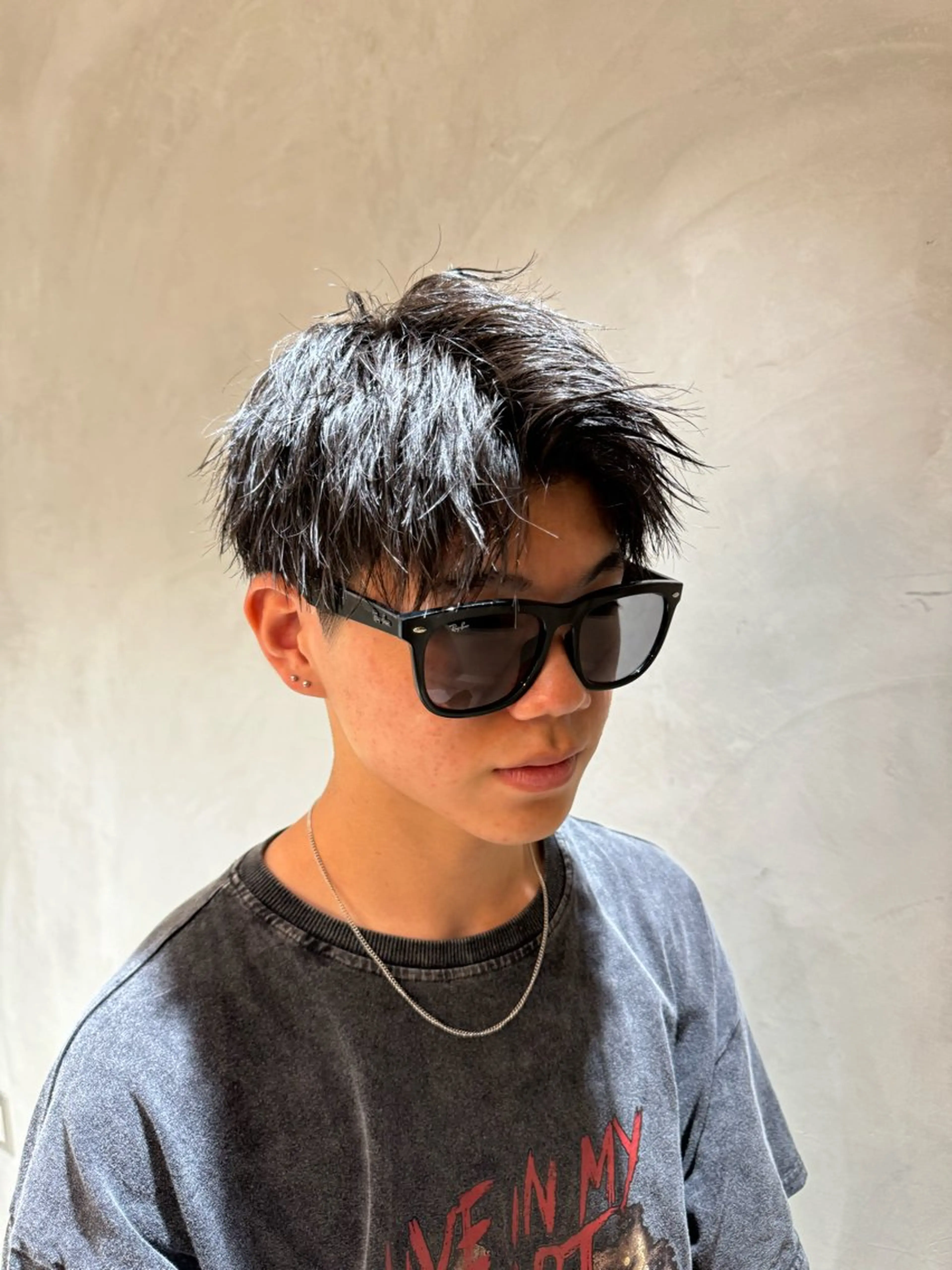 ショート パーマ メンズ メンズパーマ ツイストスパイラルパーマ スパイラルパーマ nico TOKYO 横浜所属・横浜/レイヤー/ カネコのヘアスタイル