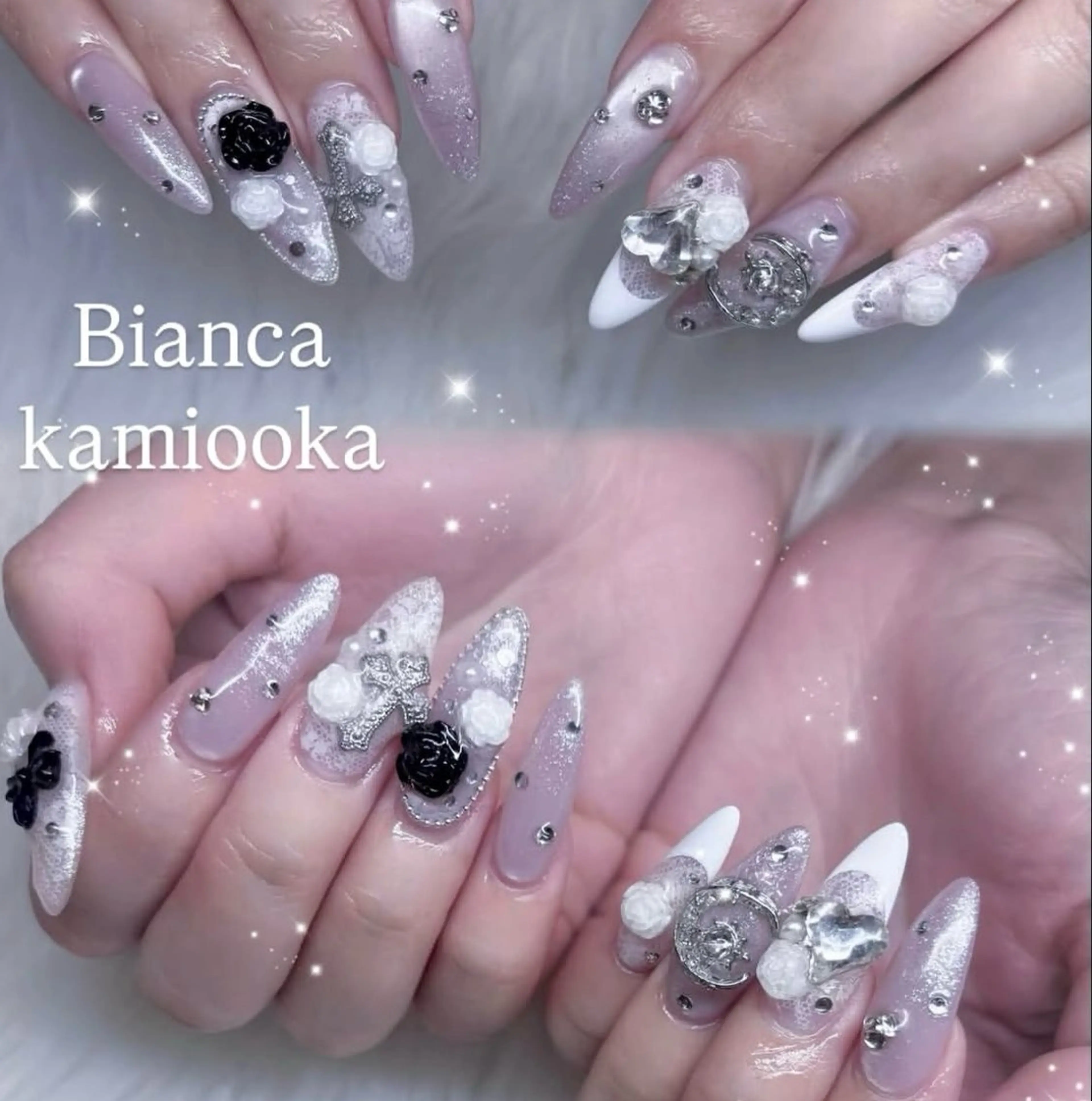 ネイル 持ち込み Bianca上大岡 MOTOKIのネイルデザイン