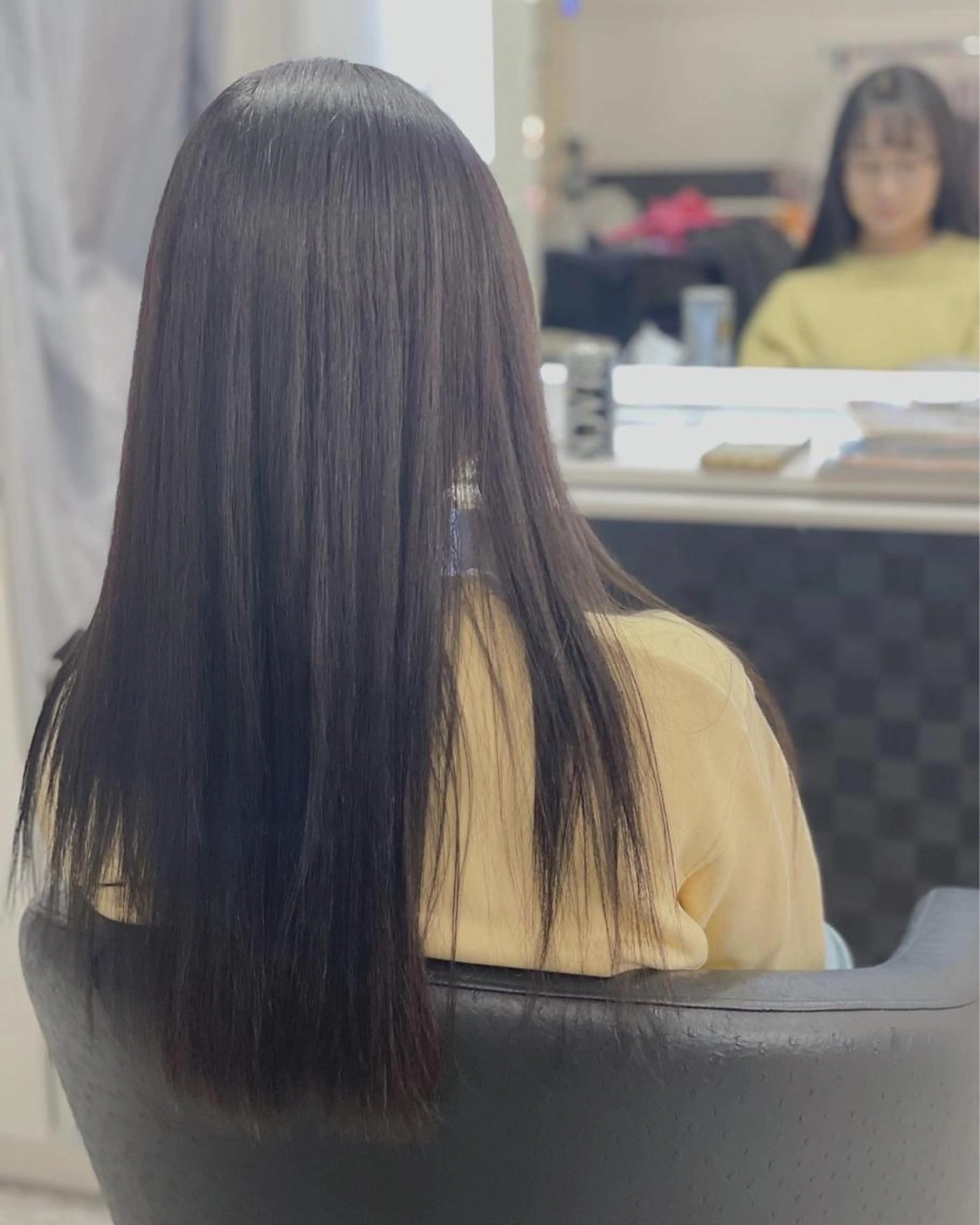 酸性縮毛矯正（カット込み）　　　　　　　　　　　　　¥16500の写真