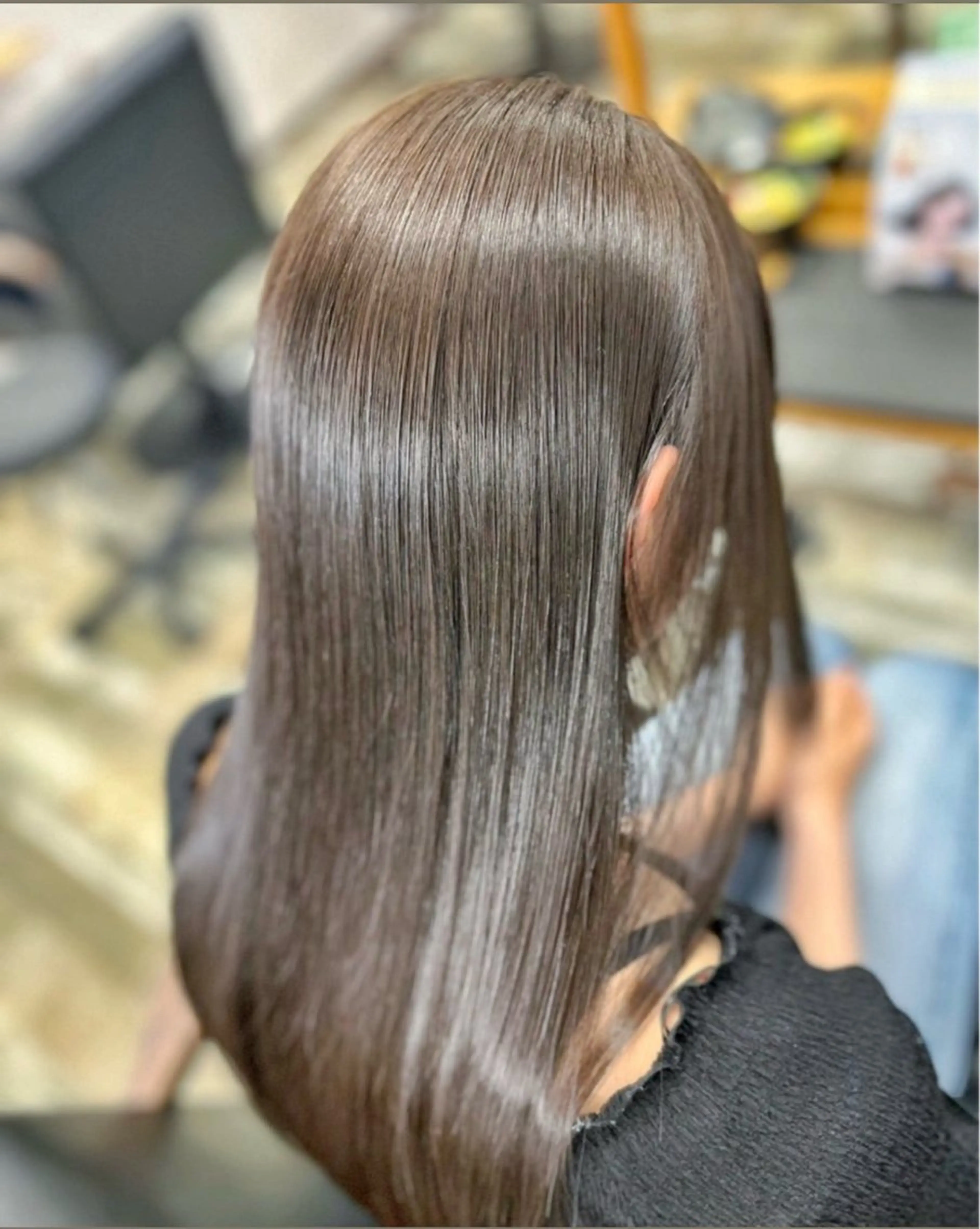 ロング トリートメント カット 縮毛矯正 トリートメント 浜松/透明感カラー 🌼菅沼愛梨🌼のヘアスタイル