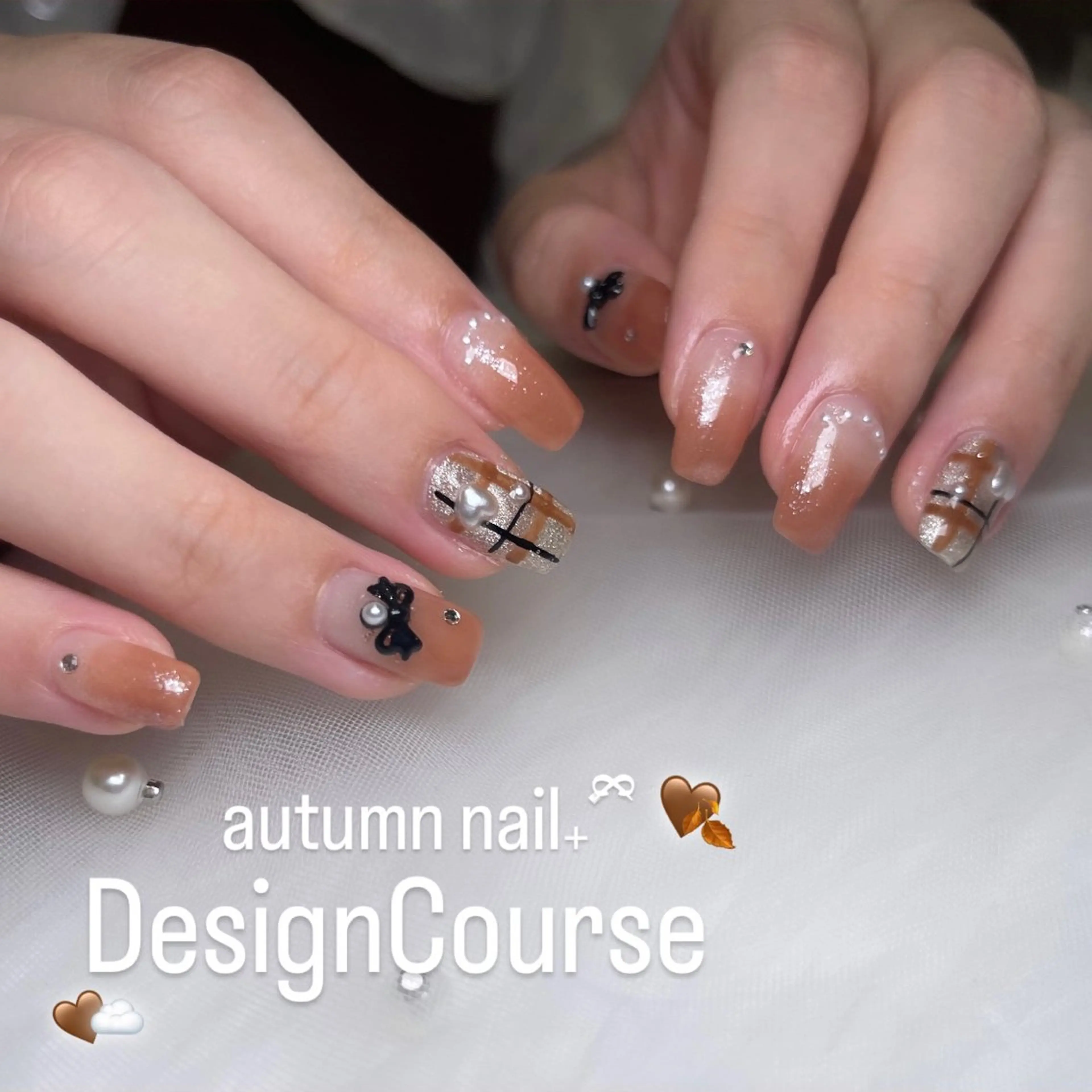 ネイル ハンドネイル 🧁fein. nana🩵のネイルデザイン