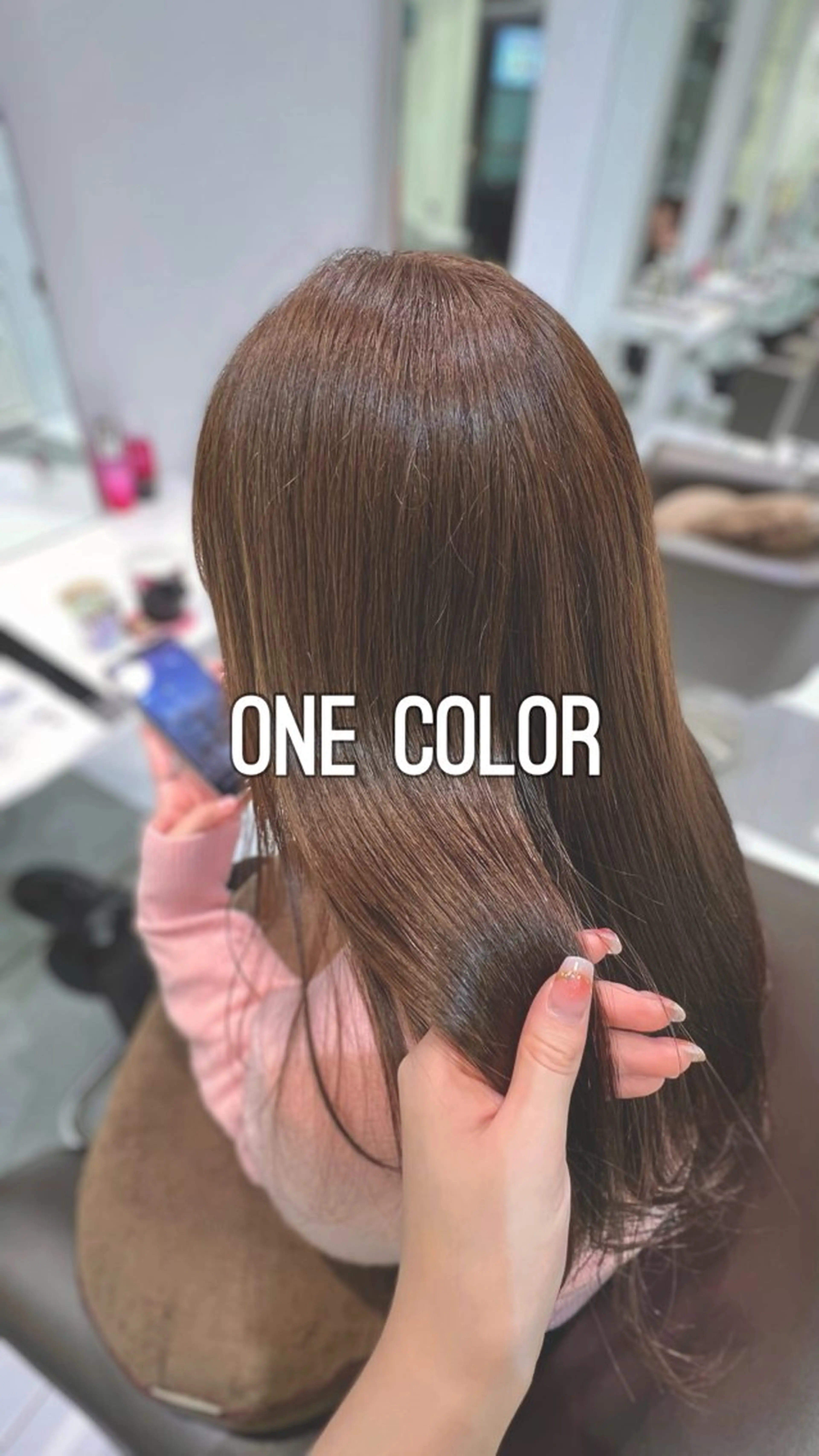 ロング カラー Yuka/Aujua ソムリエ/髪質改善のヘアスタイル