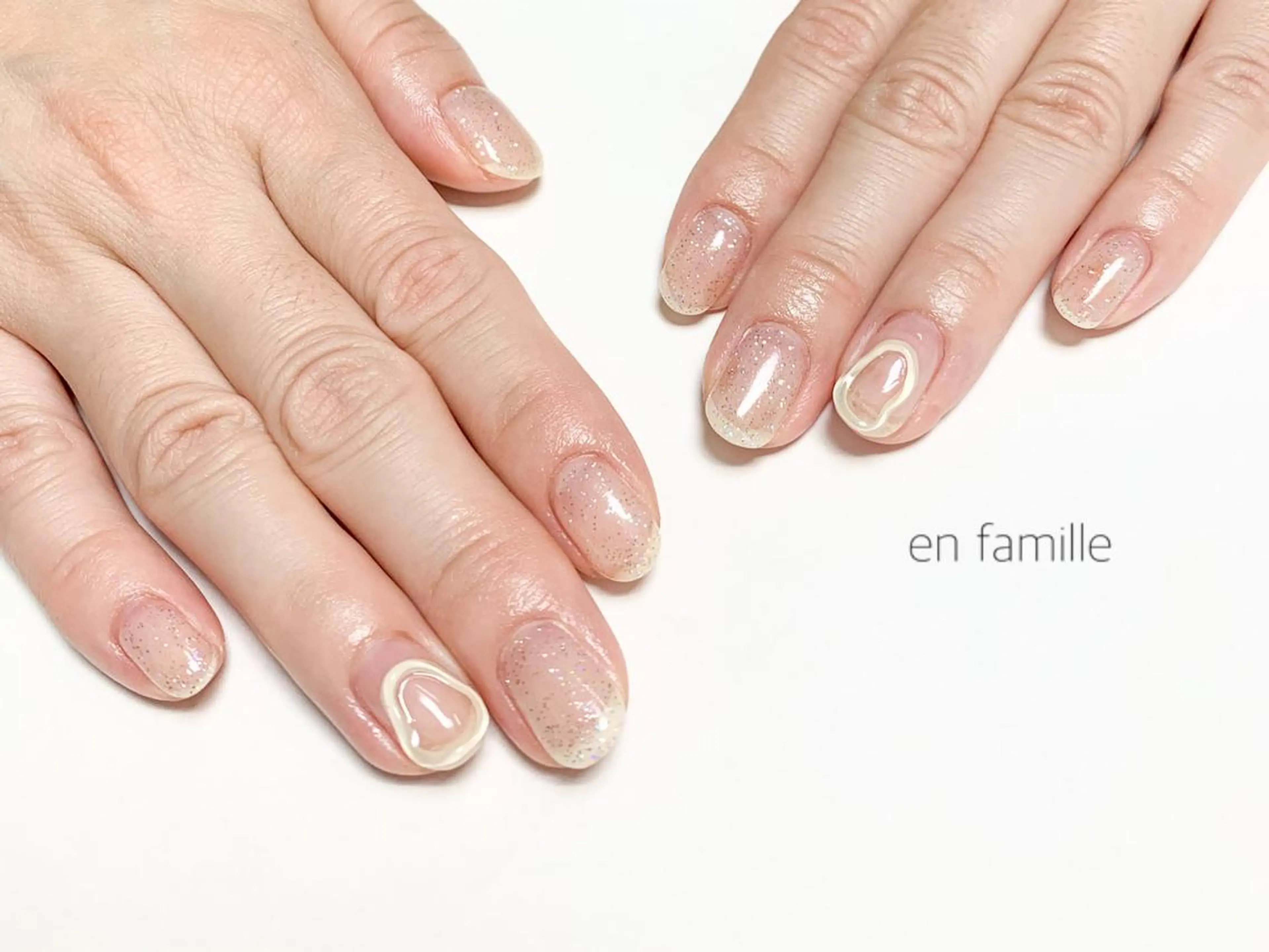 ネイル ハンドネイル nail salon en familleのネイルデザイン