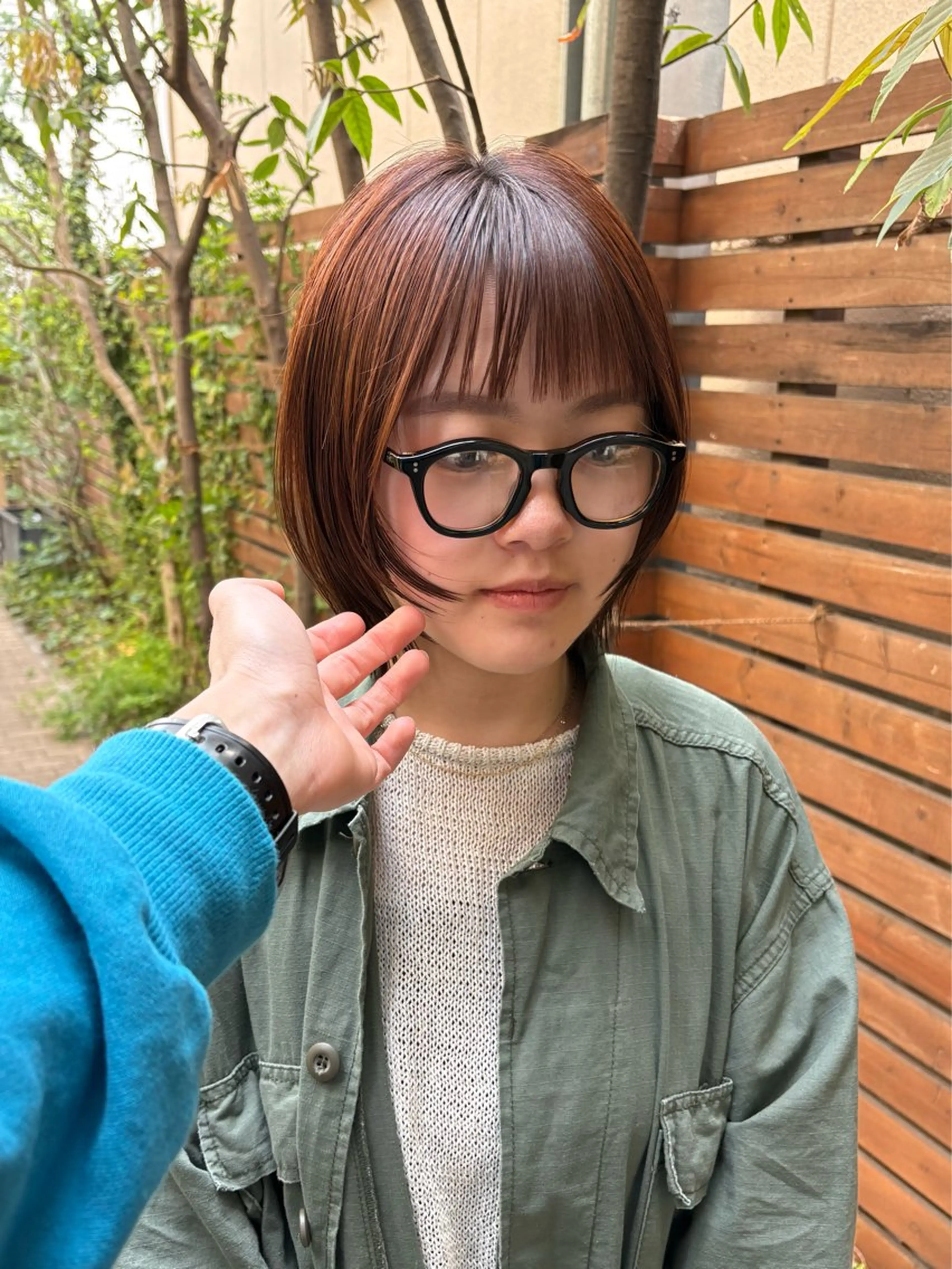 ミディアム カラー 村田 りょうやのヘアスタイル