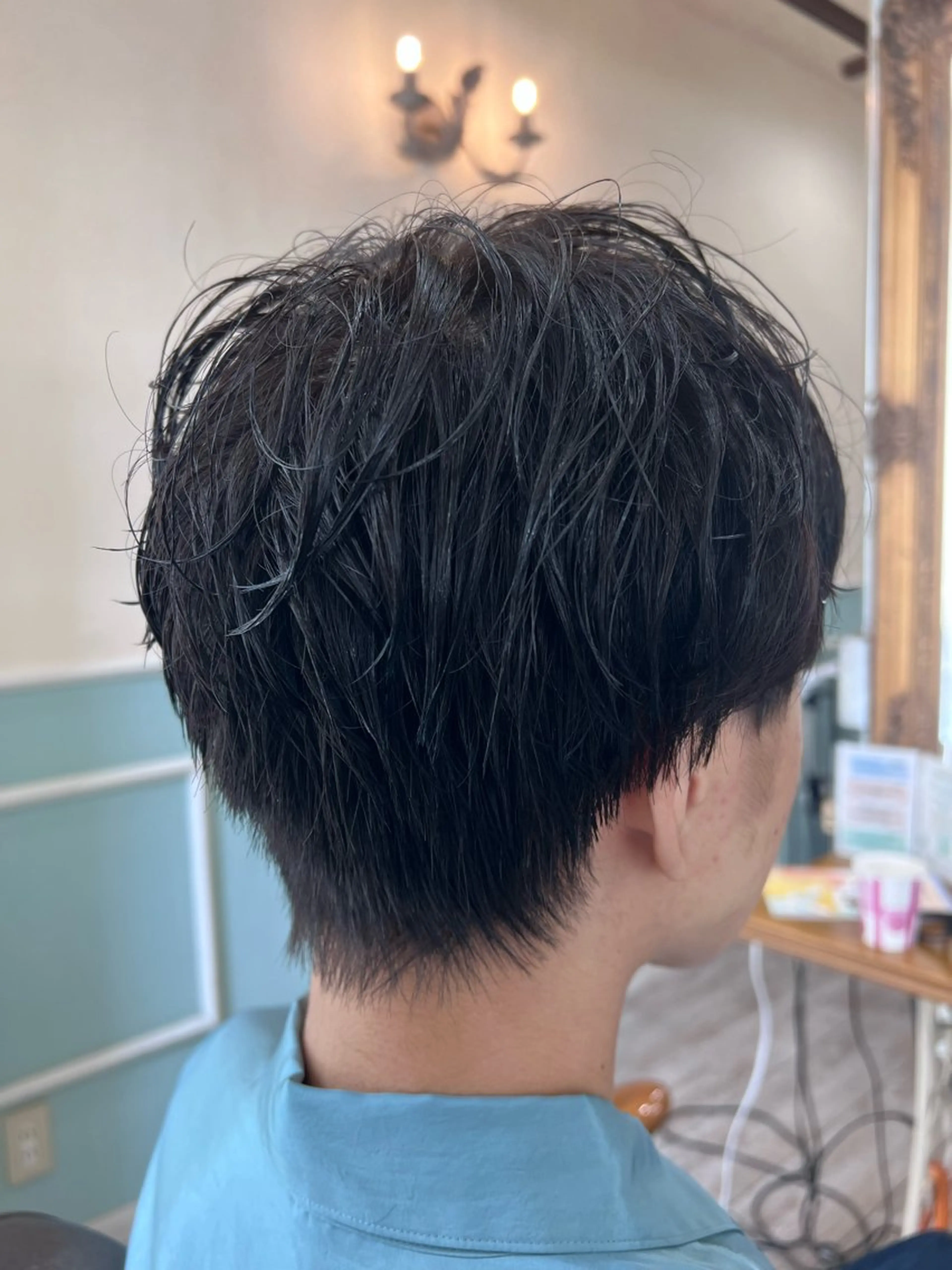 メンズ メンズパーマ 新越谷noble店長 松本拓也▶◀*.のヘアスタイル