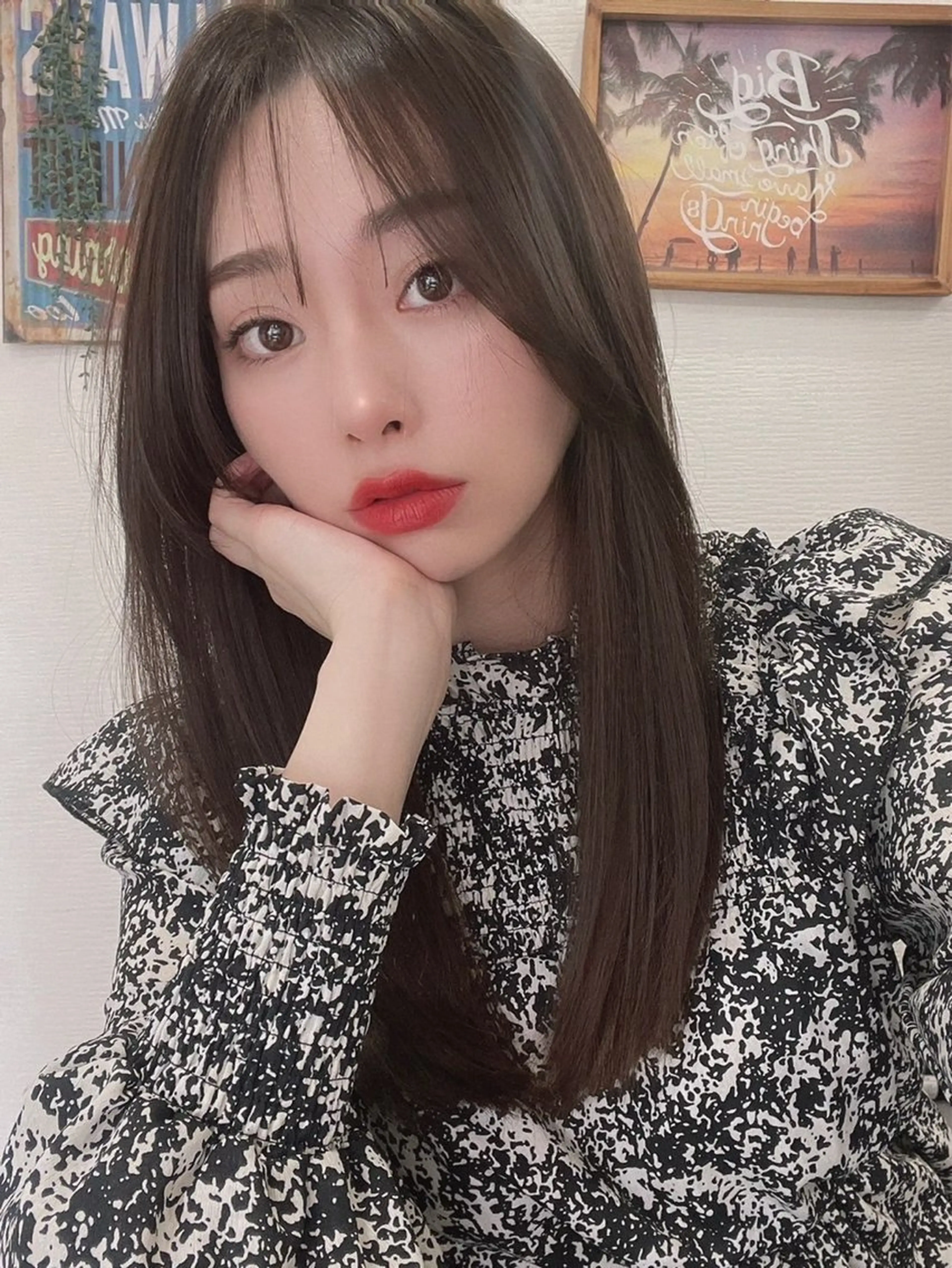 セミロング カラー Nexus所属・艶髪ハイトーン特化 / moe 🦋のヘアスタイル