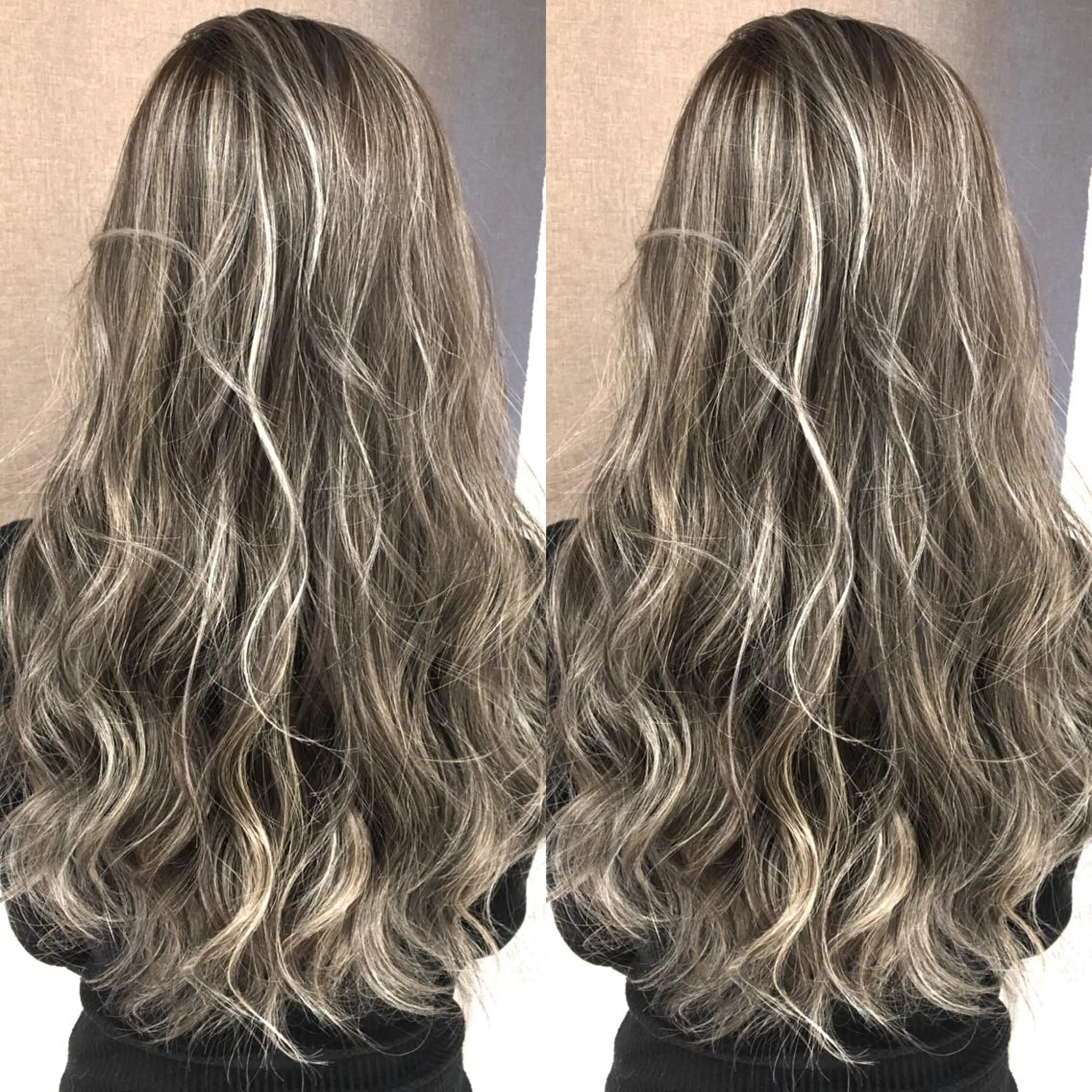 ロング カラー ハイライトカラー 3Dハイライト ハイライト ヘアカラー トリートメント 井上 一平のヘアスタイル