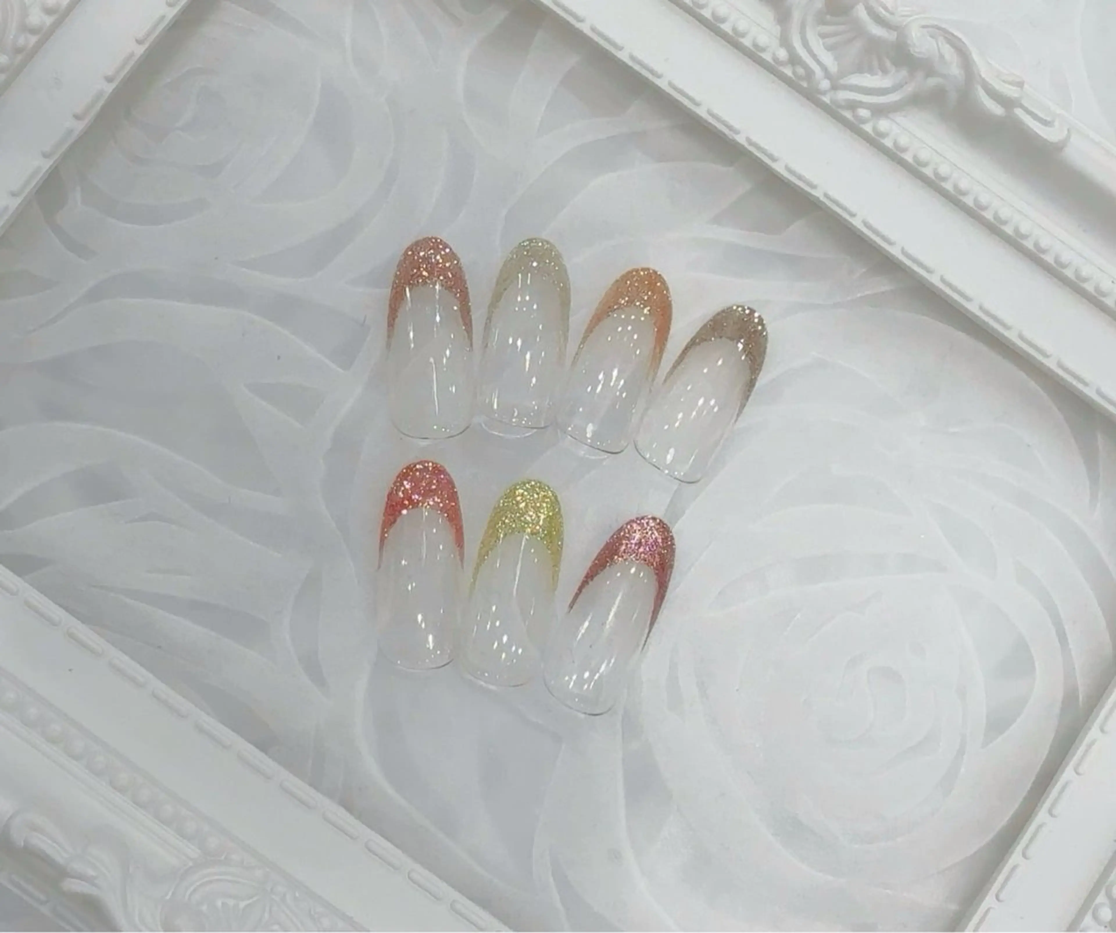 ✨minimo限定!!ラメフレンチ✨（ハンド・オフ無し）の写真