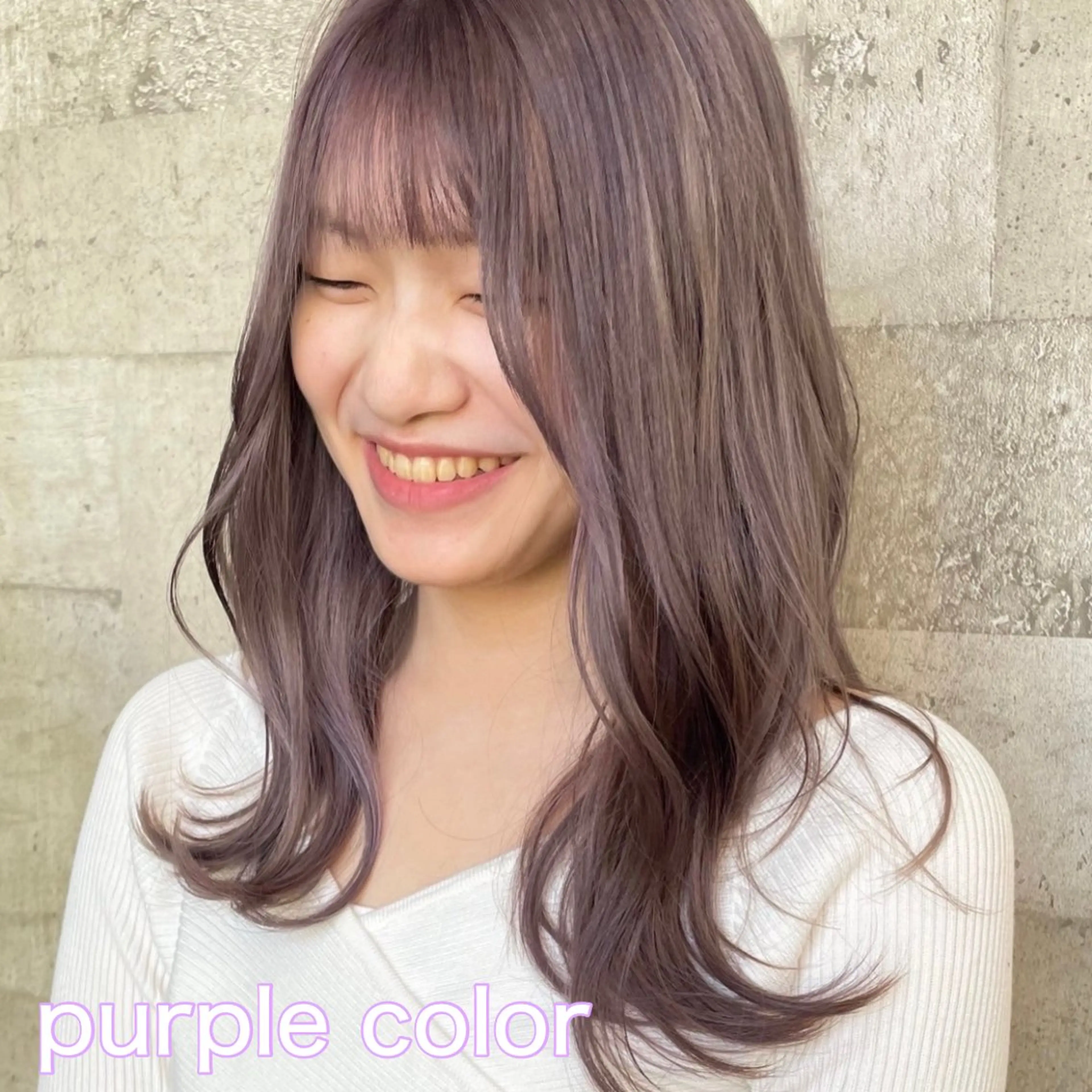 セミロング ナチュラルヘア 🌱/久留米/あまのヘアスタイル