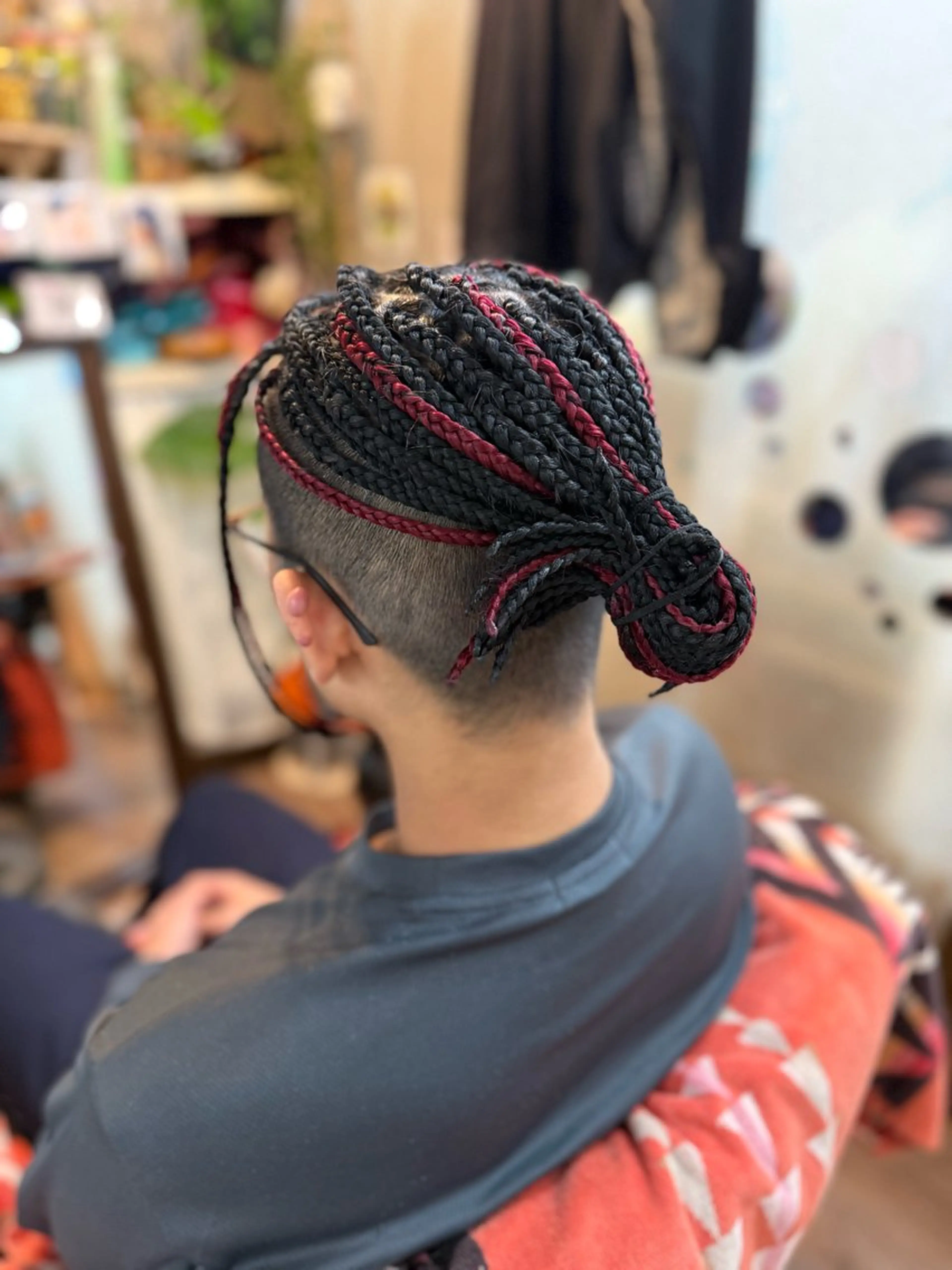 ショート メンズ エクステ ヘアセット scamp⭐️ さくらのヘアスタイル