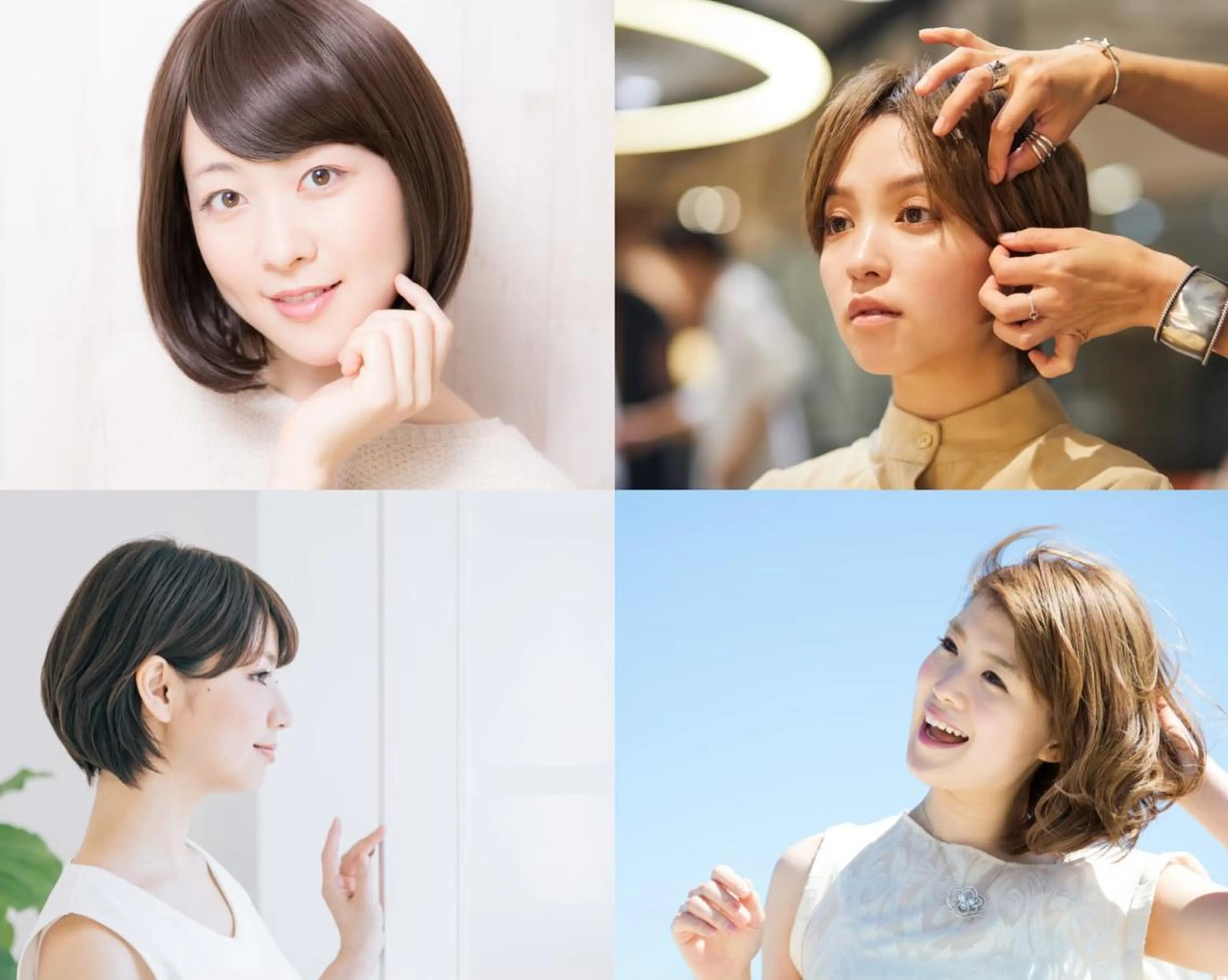 ミディアム カラー パーマ 頭皮ケア&髪質改善 美容室Atomのヘアスタイル