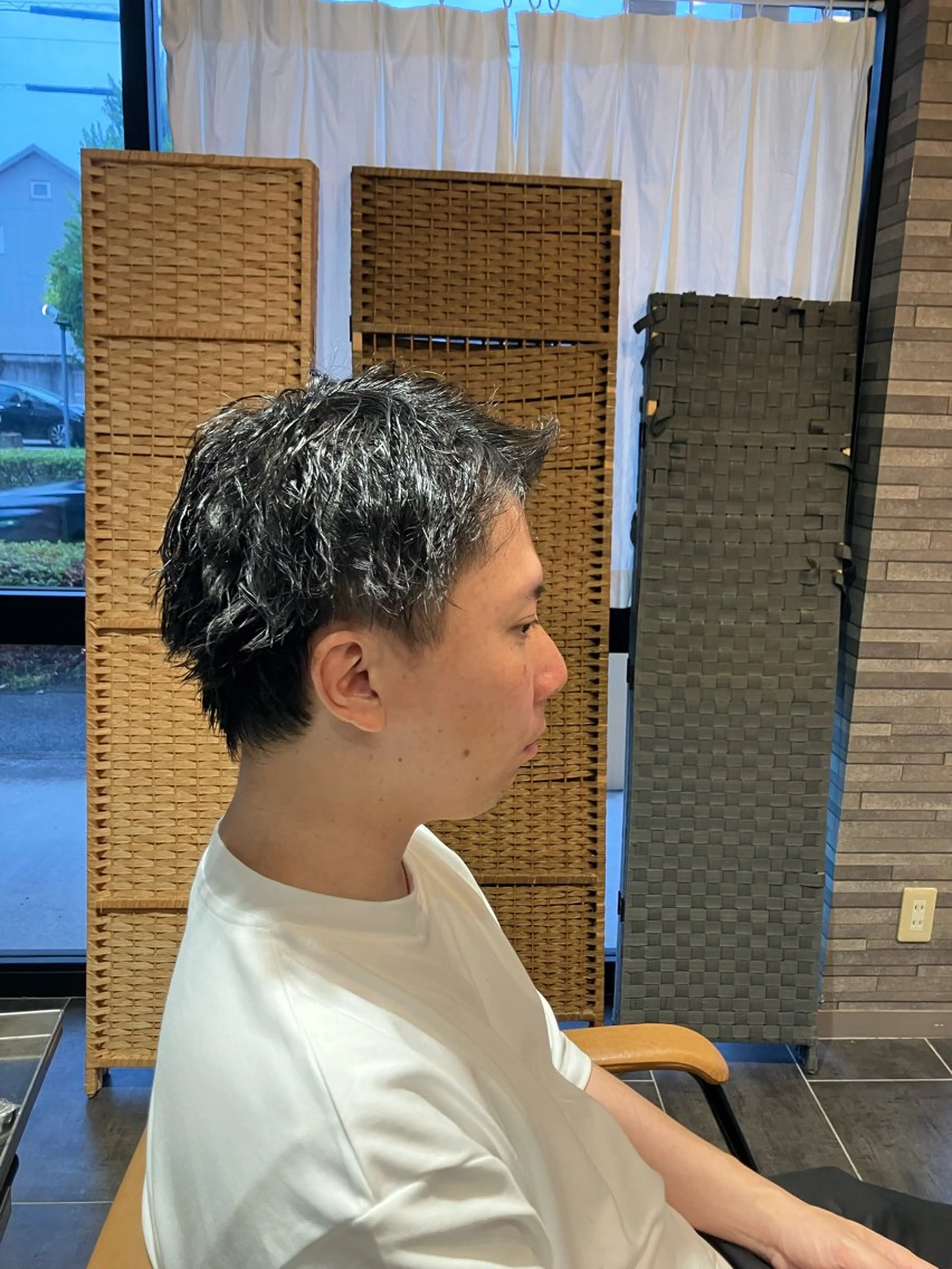 パーマ メンズ 谷口 莉々葵のヘアスタイル