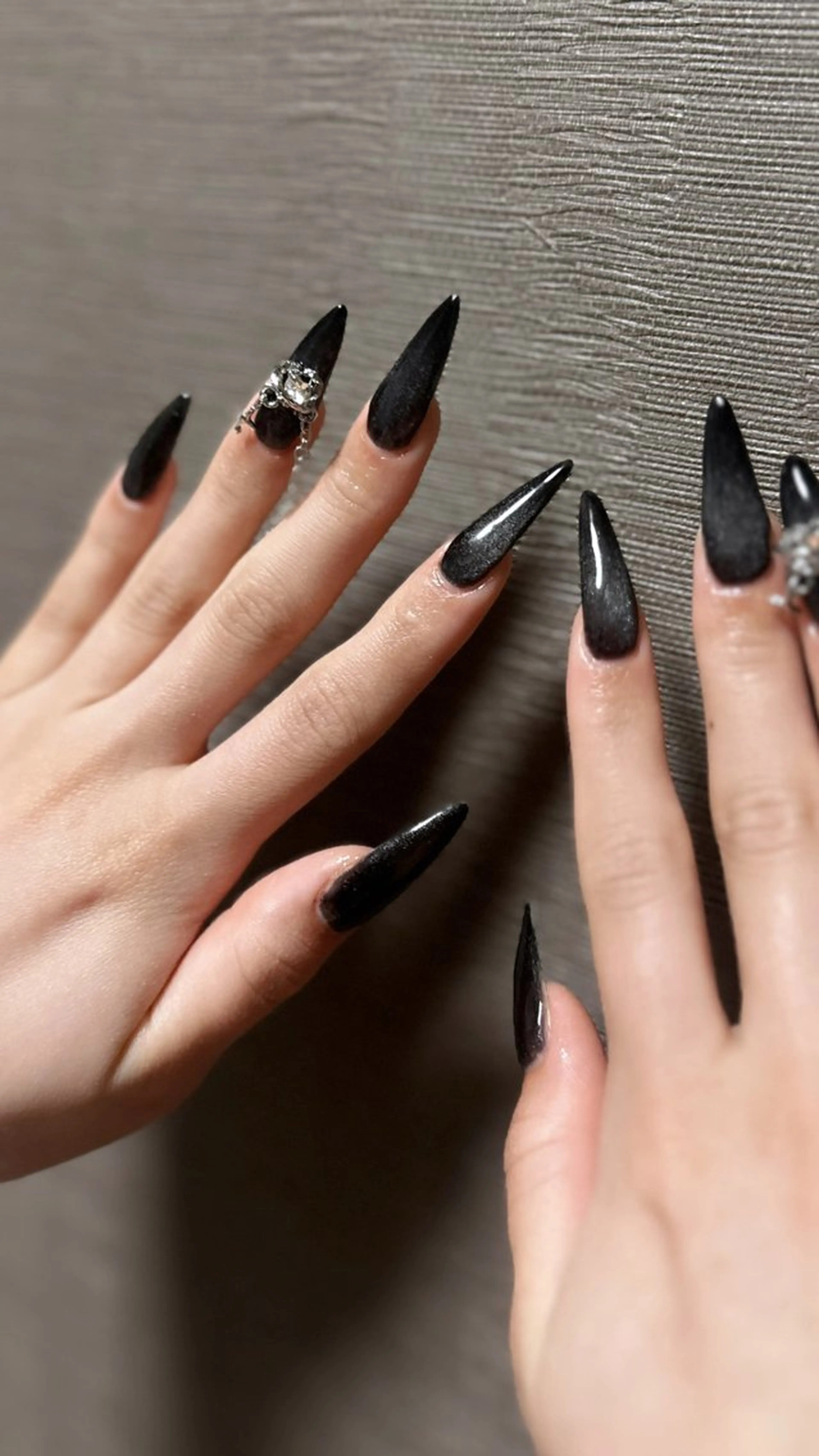 ネイル マグネットネイル ハンドネイル tee nailのネイルデザイン