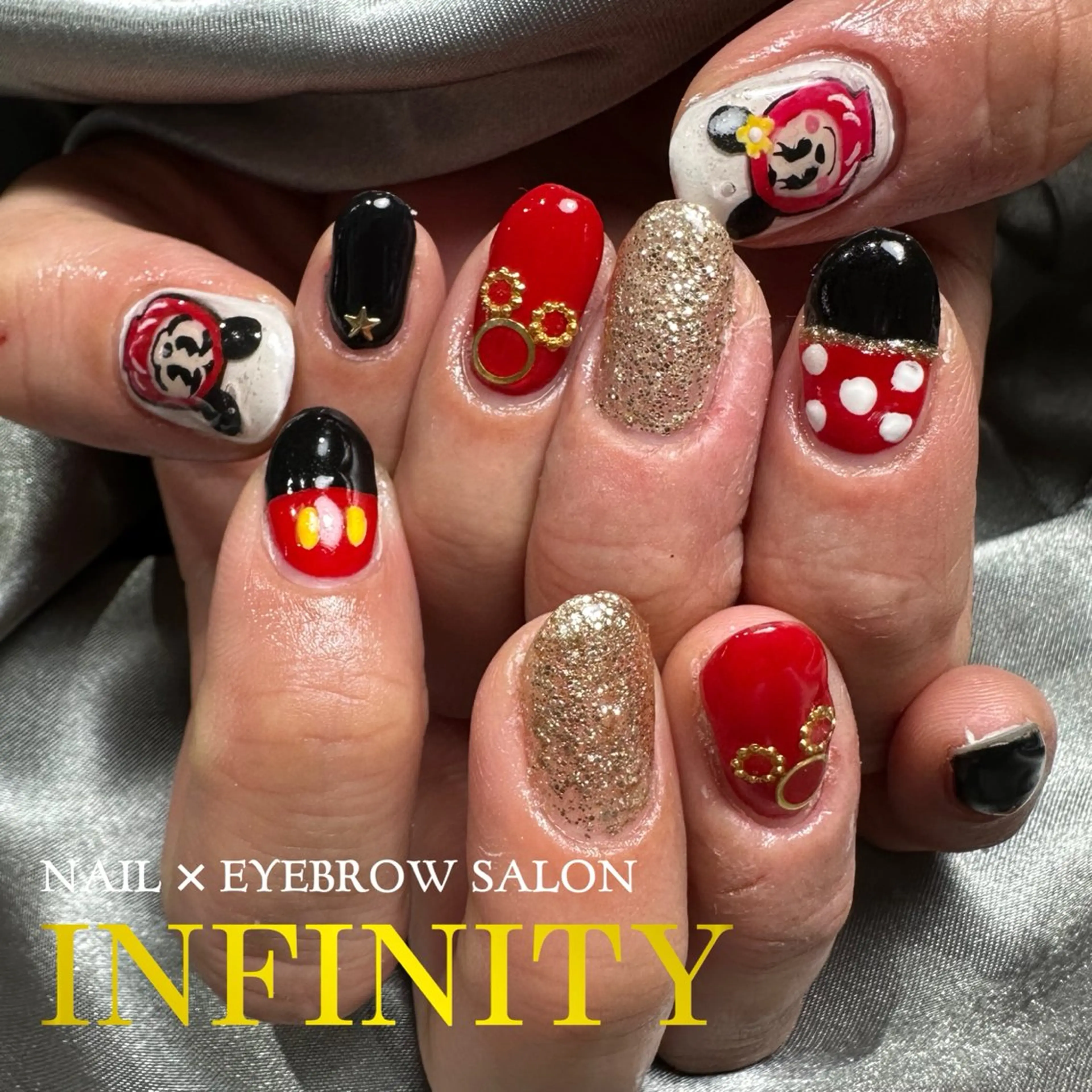 ネイル アートネイル ハンドネイル INFINITY Sachiのネイルデザイン
