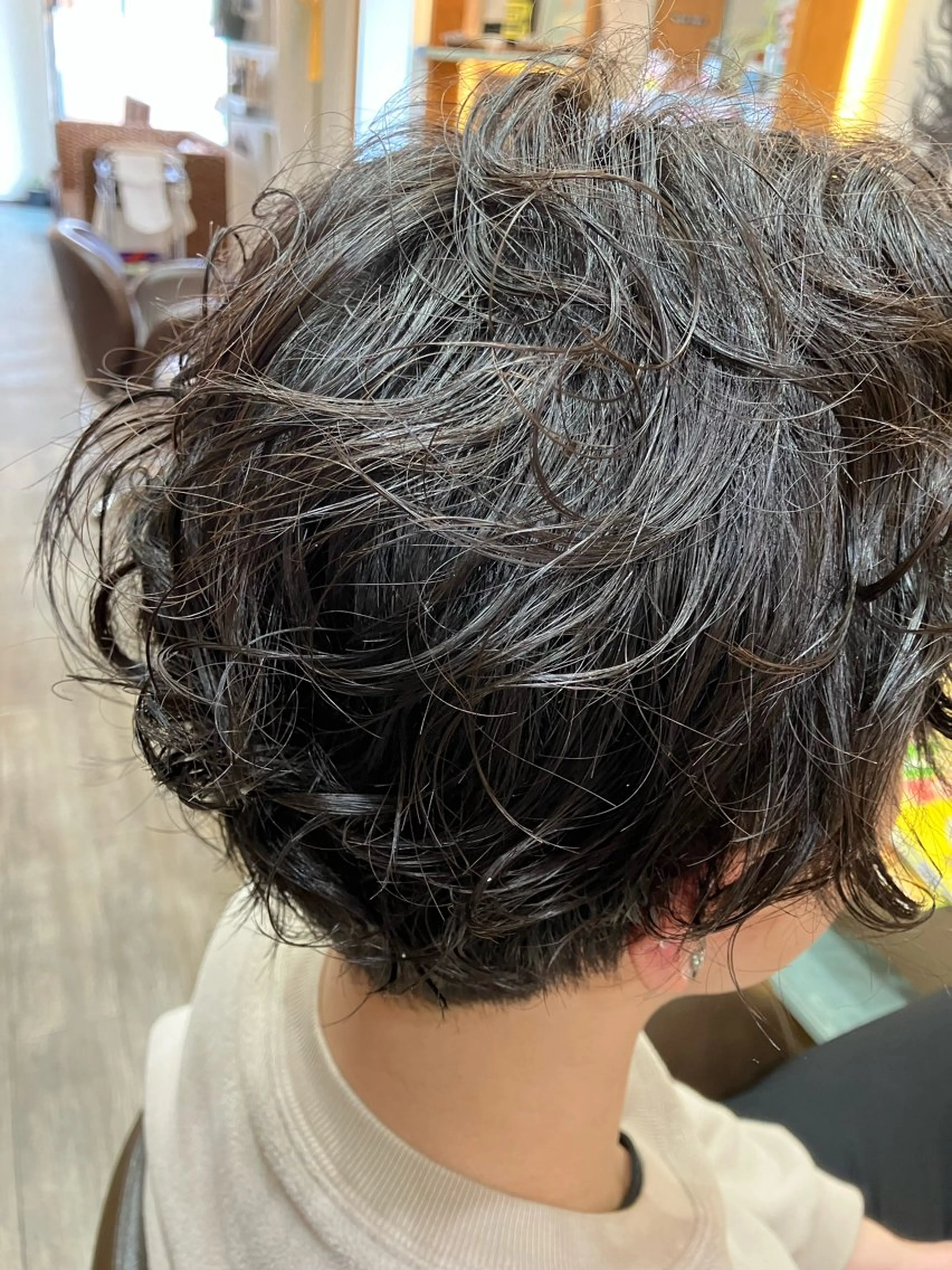 パーマ サボテン K・Kのヘアスタイル