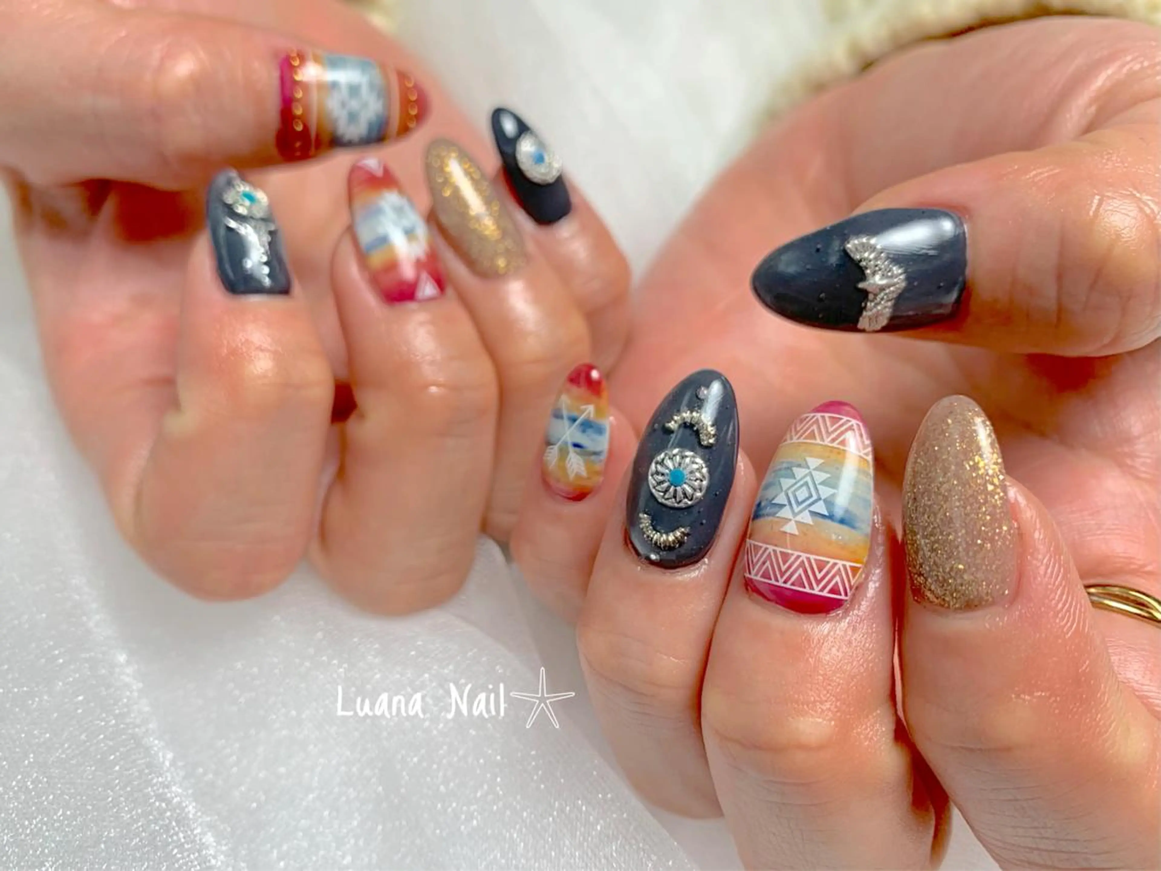 ネイル ハンドネイル BeauJu by Luana Nailのネイルデザイン