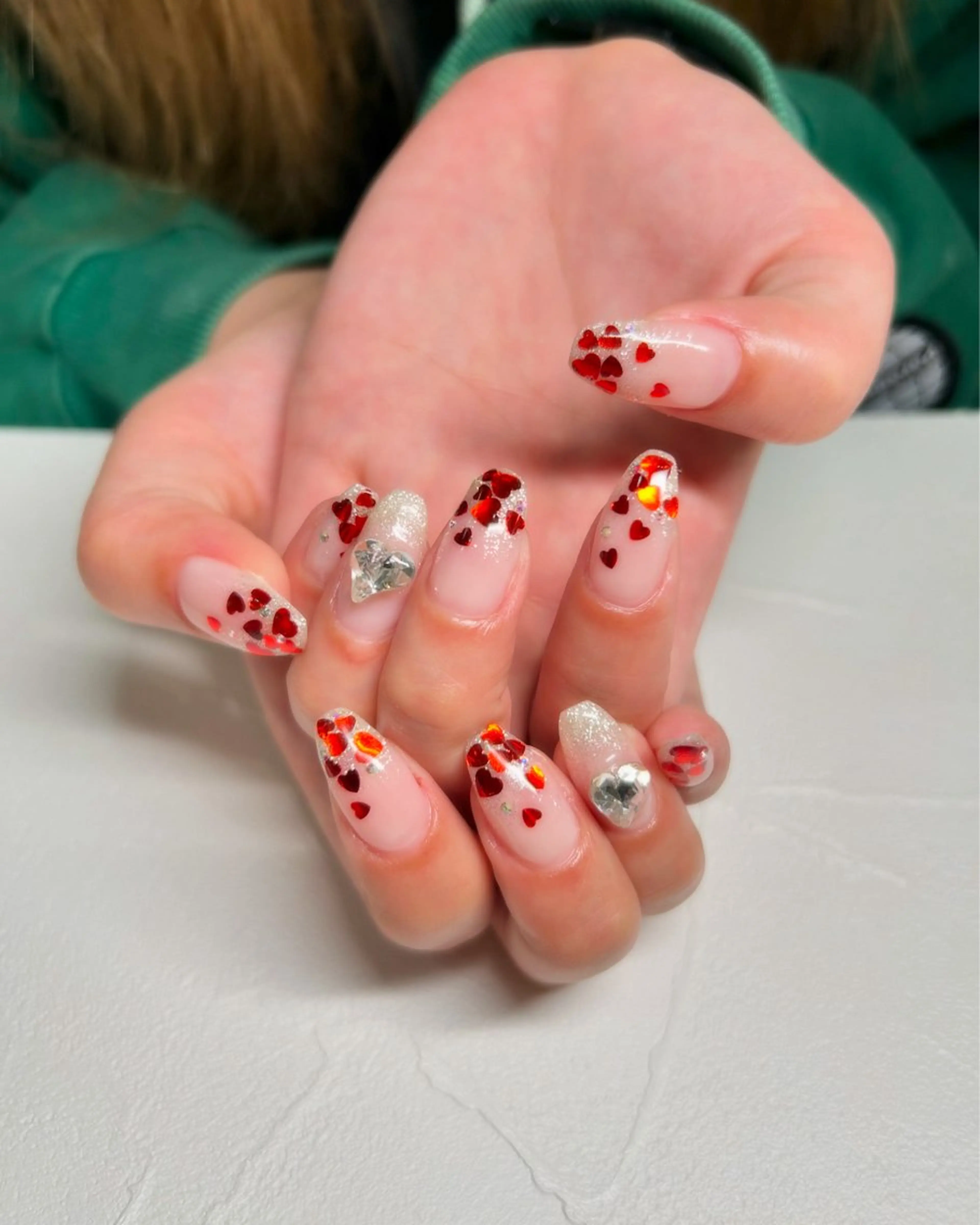 ネイル ハート Tink札幌駅前店 aizawa.のネイルデザイン