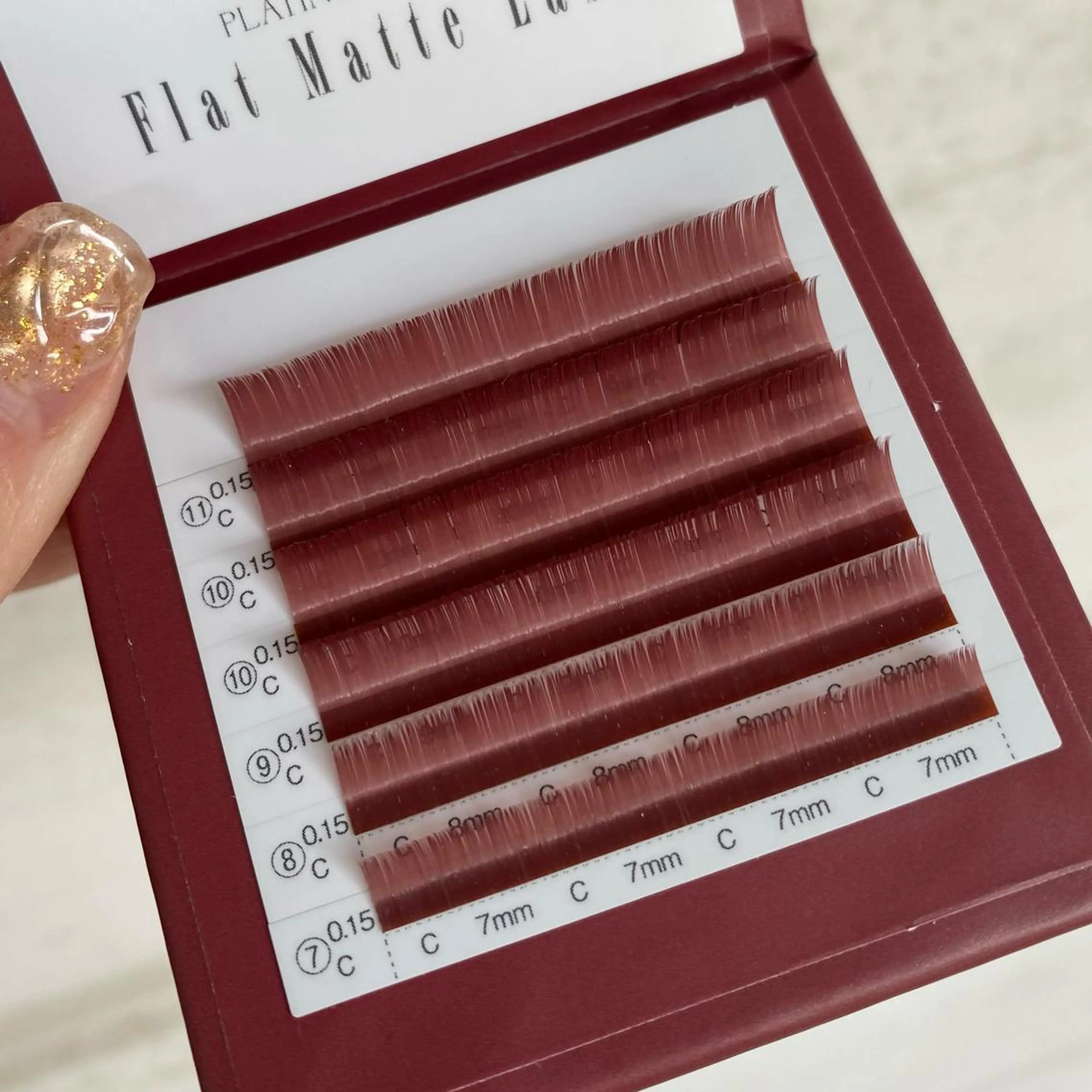 マツエク・マツパ カラーマツエク ばんどう みおのマツエク・マツパデザイン