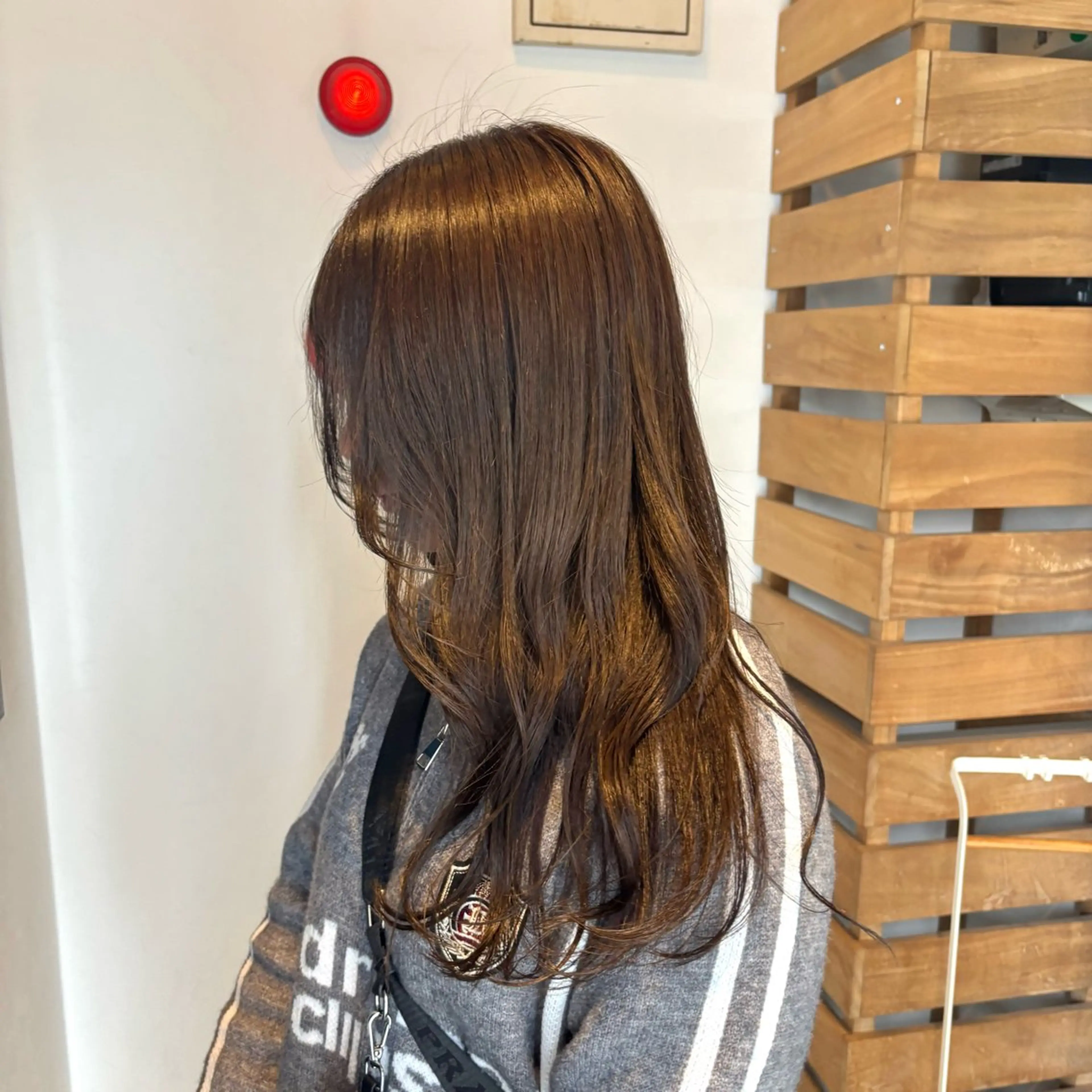 ロング カラー ヘアカラー トリートメント ヘッドスパ RINNO🌷艶髪/ 透明感&艶カラーのヘアスタイル