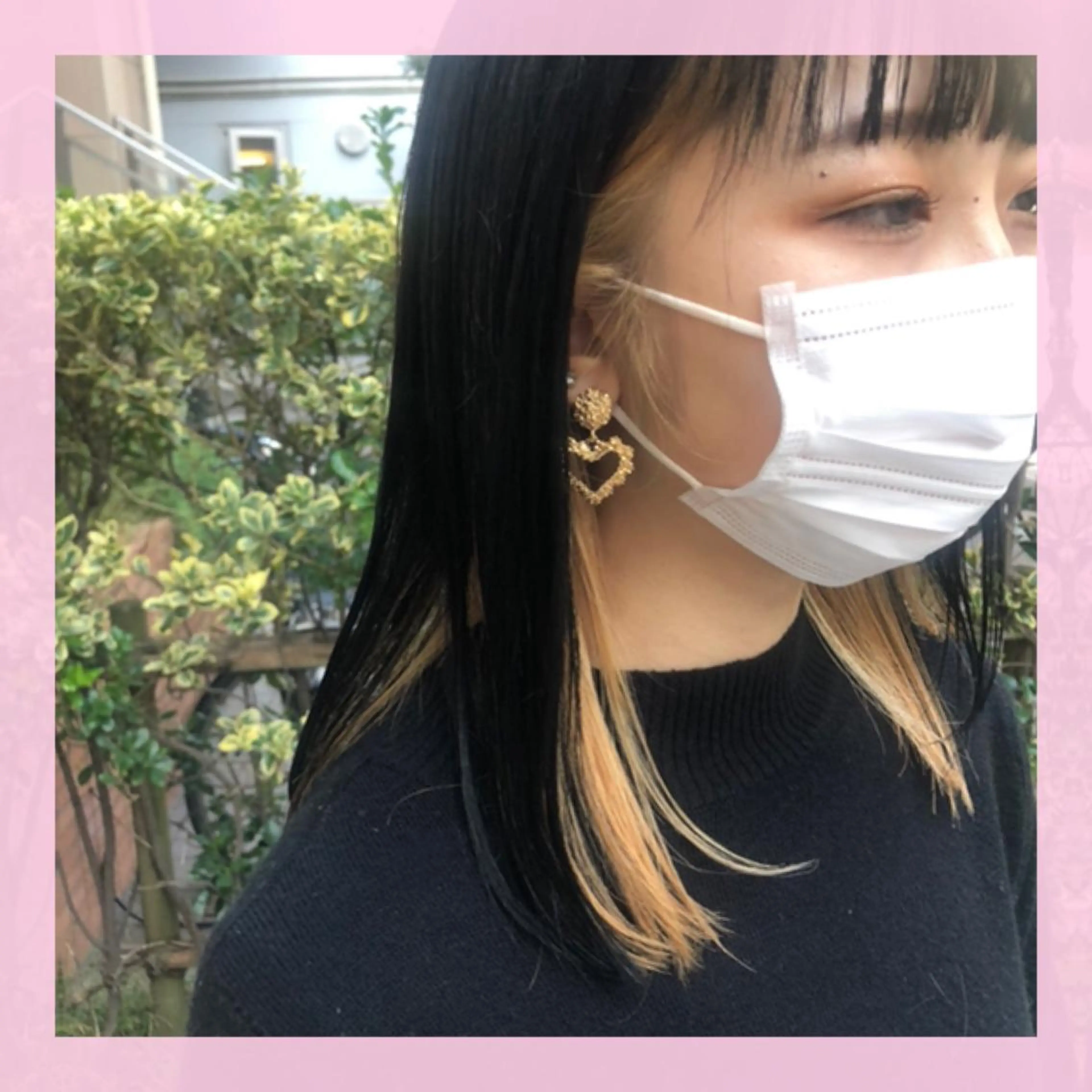 セミロング カラー カット ヘアカラー plum.所属・🍒前川 🍒のヘアスタイル