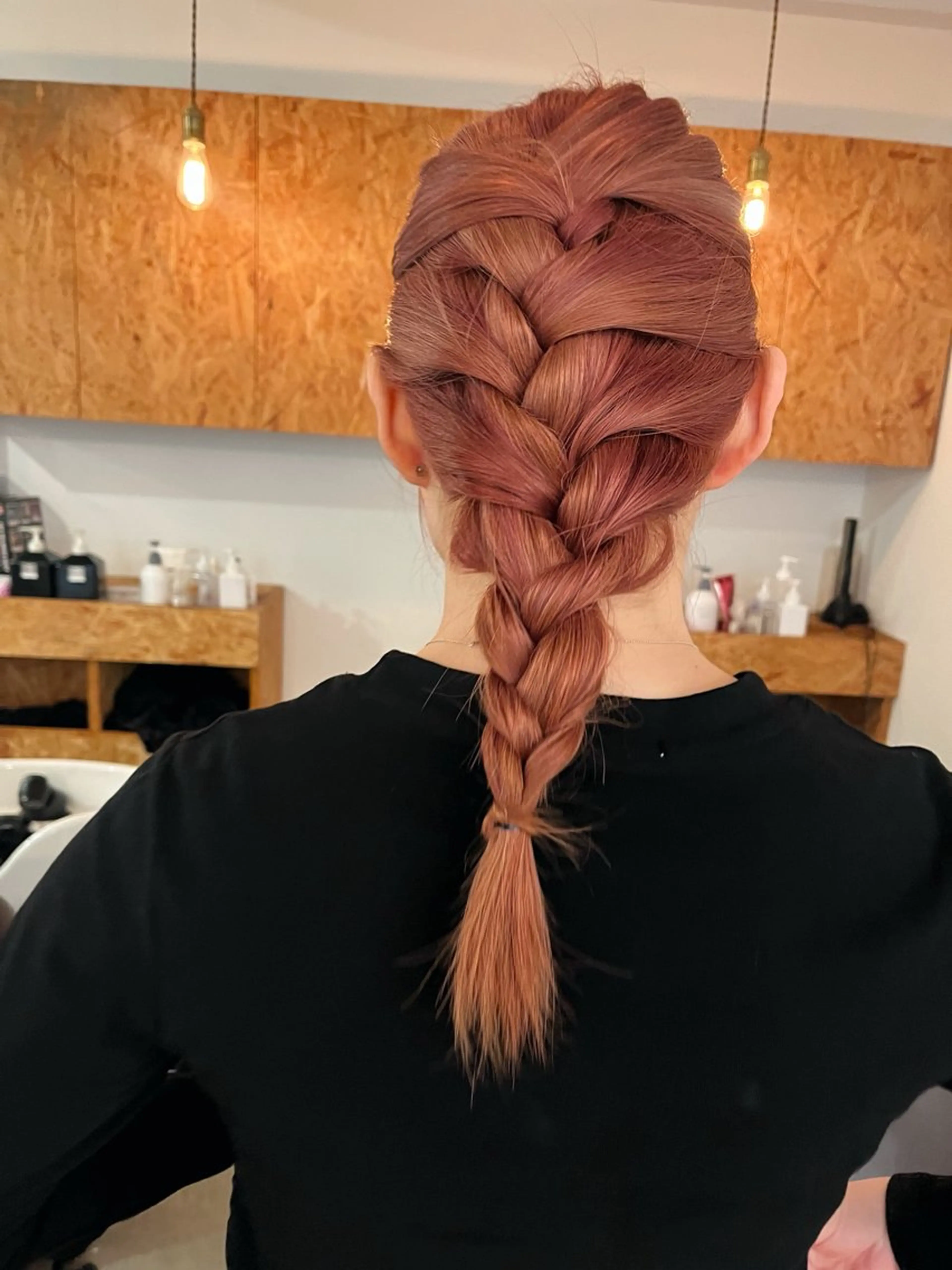 セミロング 暖色/パーマ 🌼クニトウメイのヘアスタイル