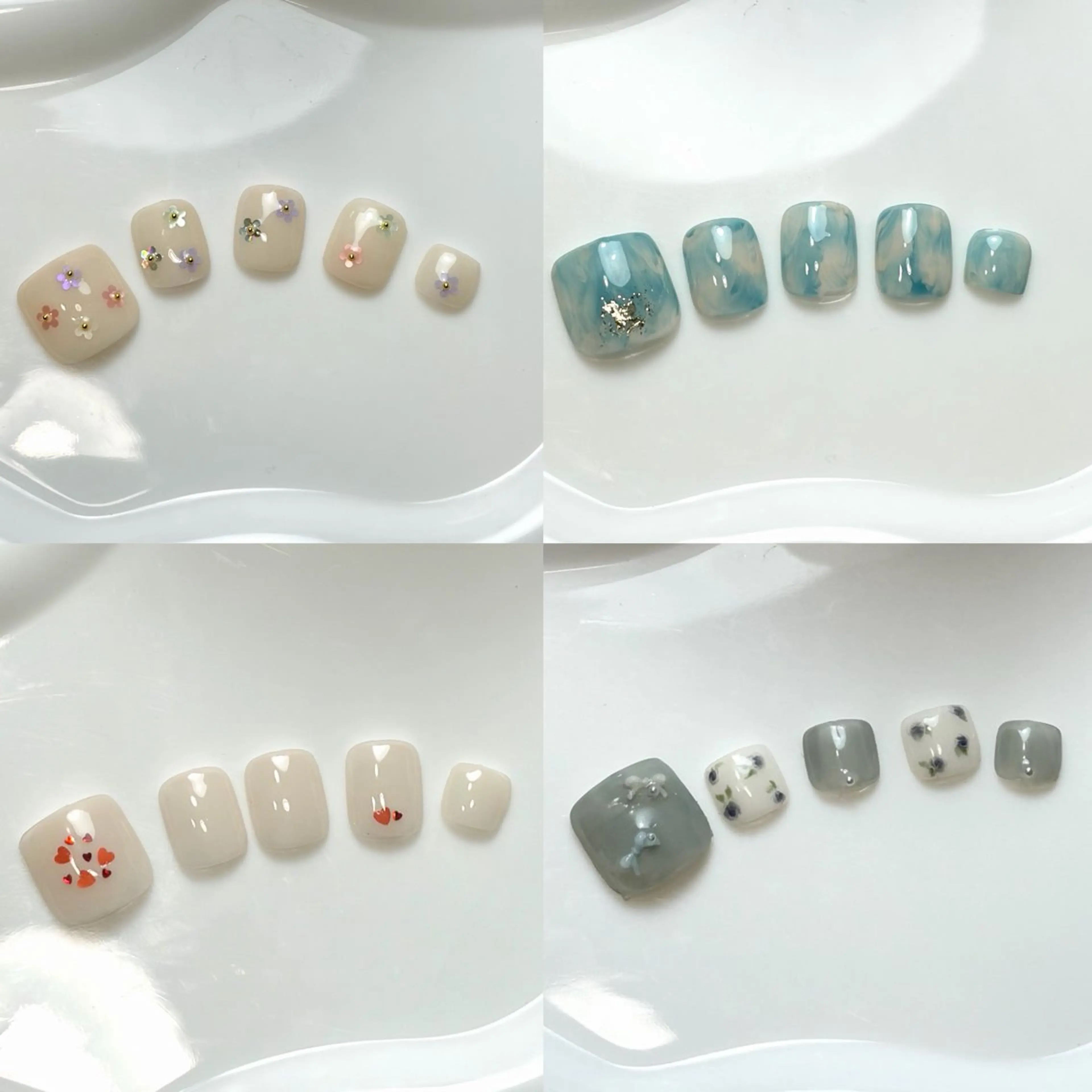 ネイル アートネイル フットネイル 宮﨑 美里のネイルデザイン