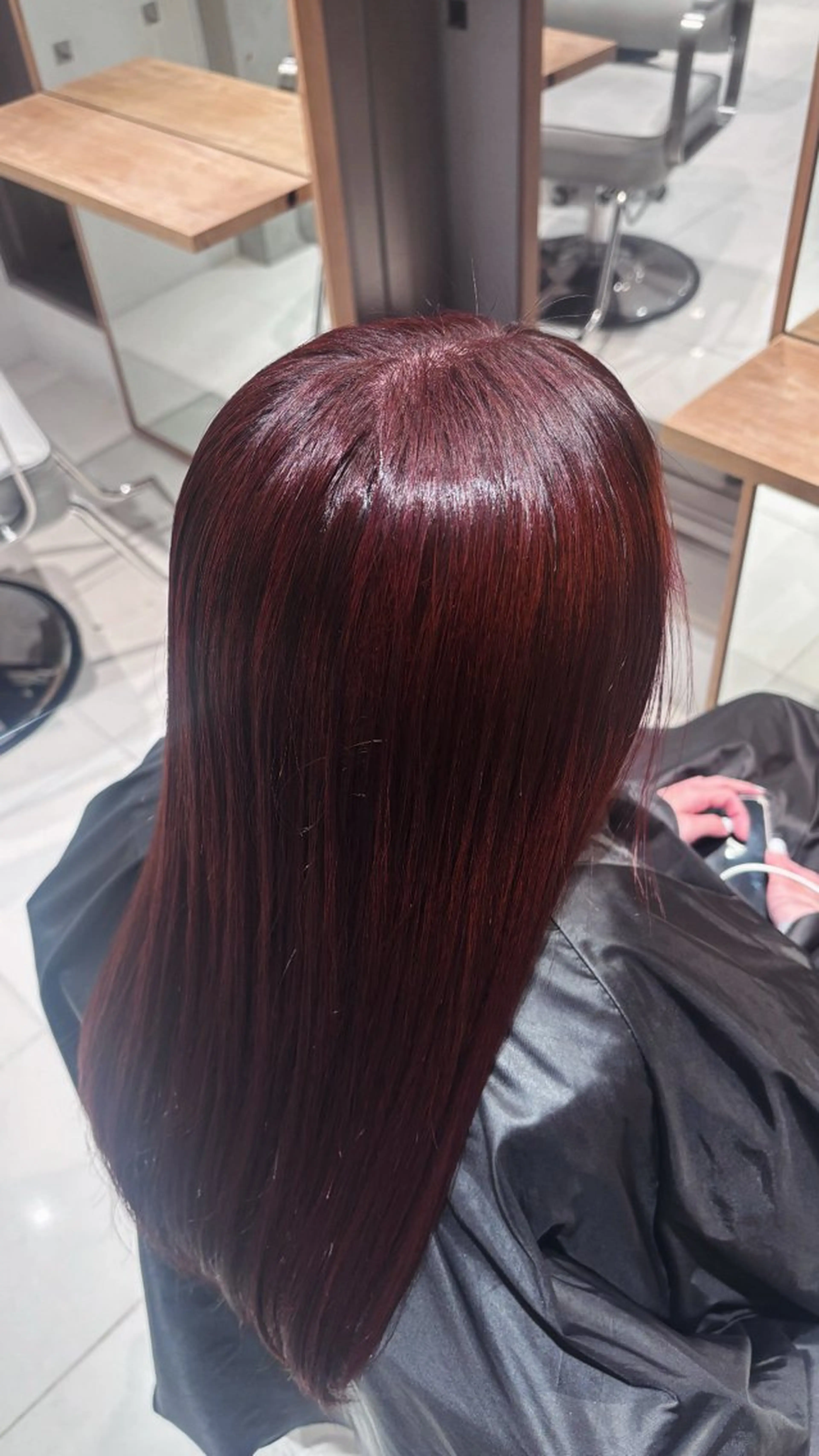 ロング カラー ヘアカラー トリートメント 💚カラーモデル募集 中⚽️ibuki💚のヘアスタイル