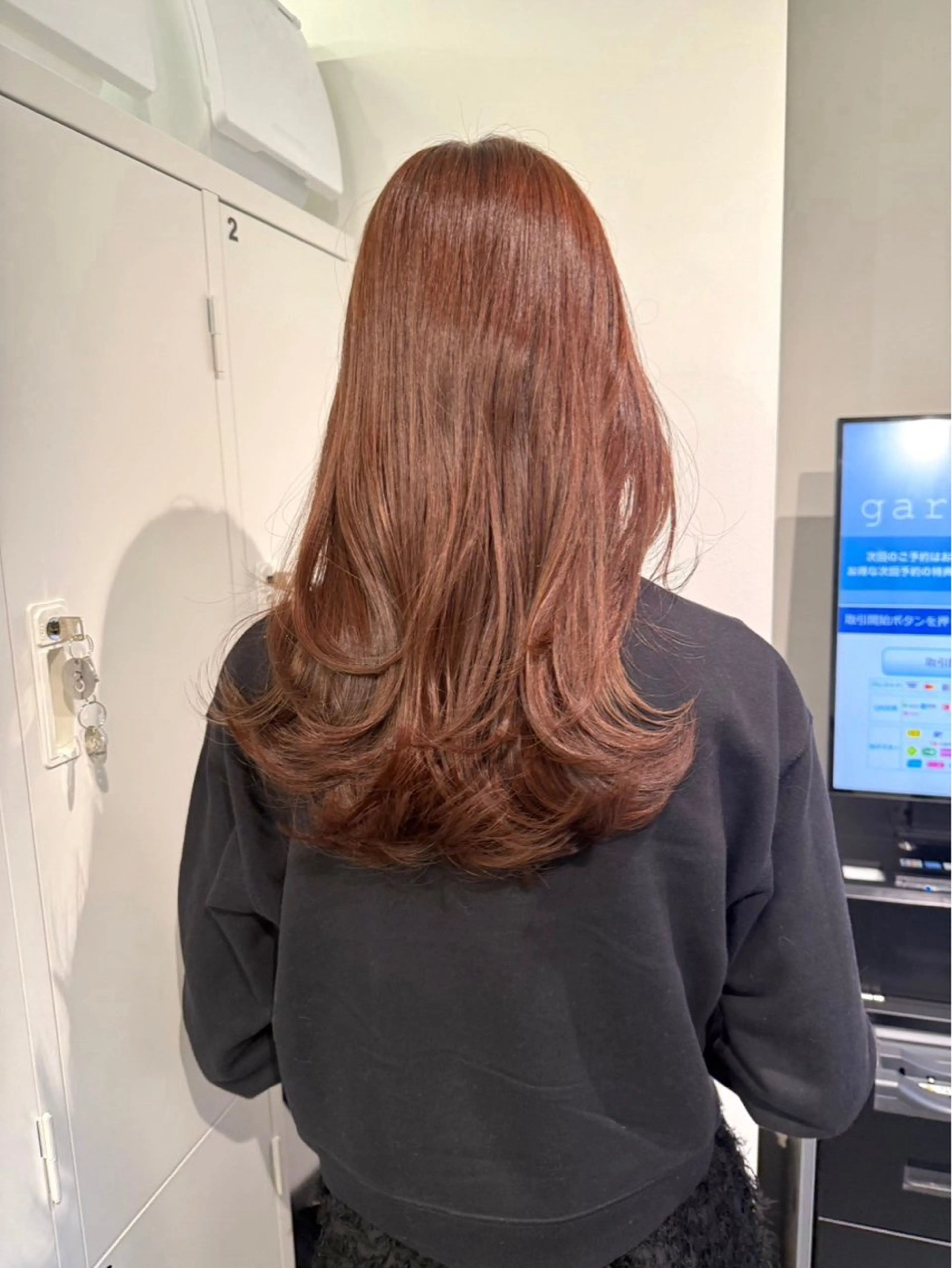 ロング カラー kei/透明感カラー /縮毛矯正/メンズのヘアスタイル