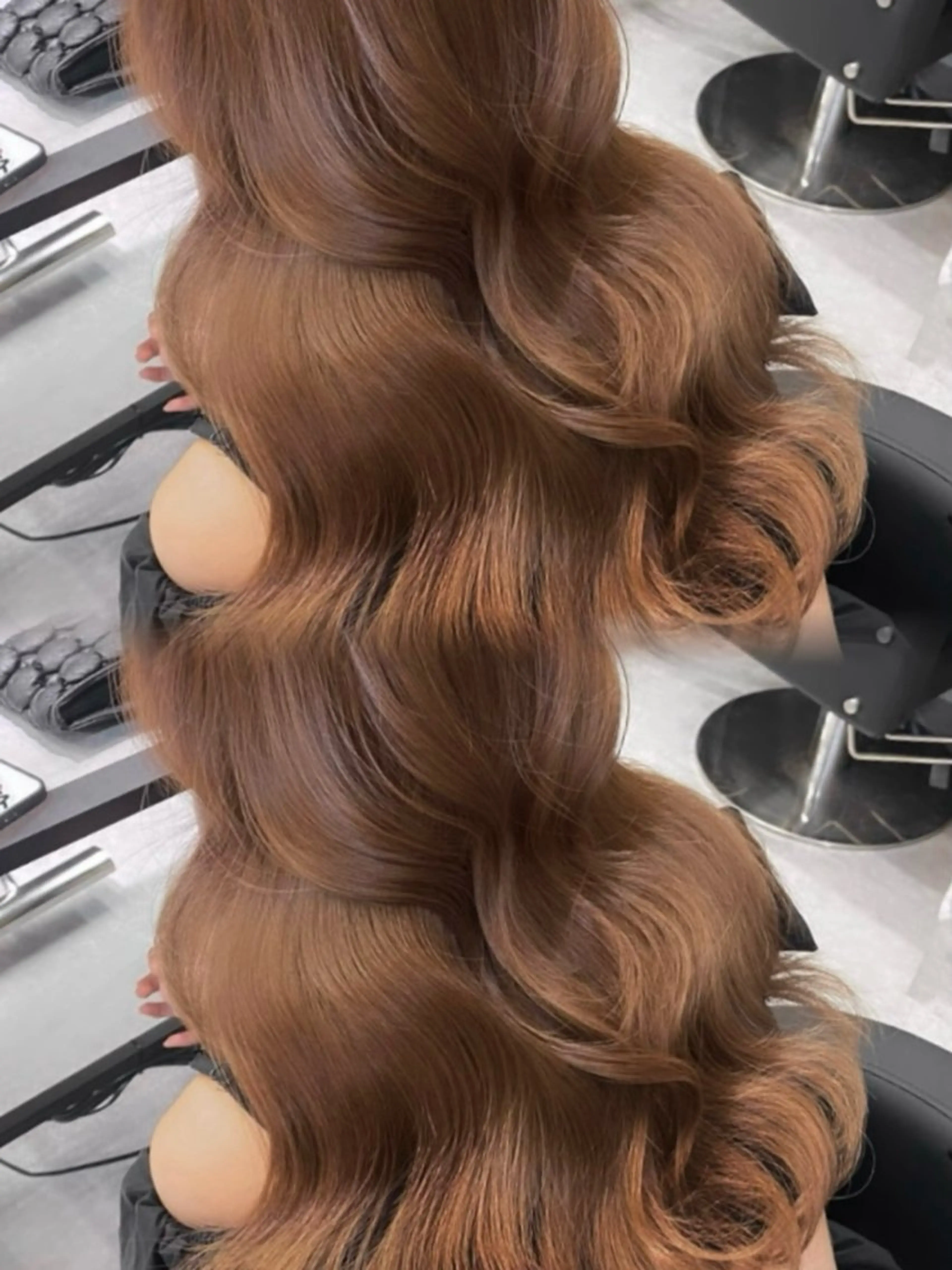 ロング カラー ベージュカラー ブリーチ ブラウンカラー ミルクティーベージュ 名古屋栄♡PELE/ ブリーチ/ハイトーンのヘアスタイル