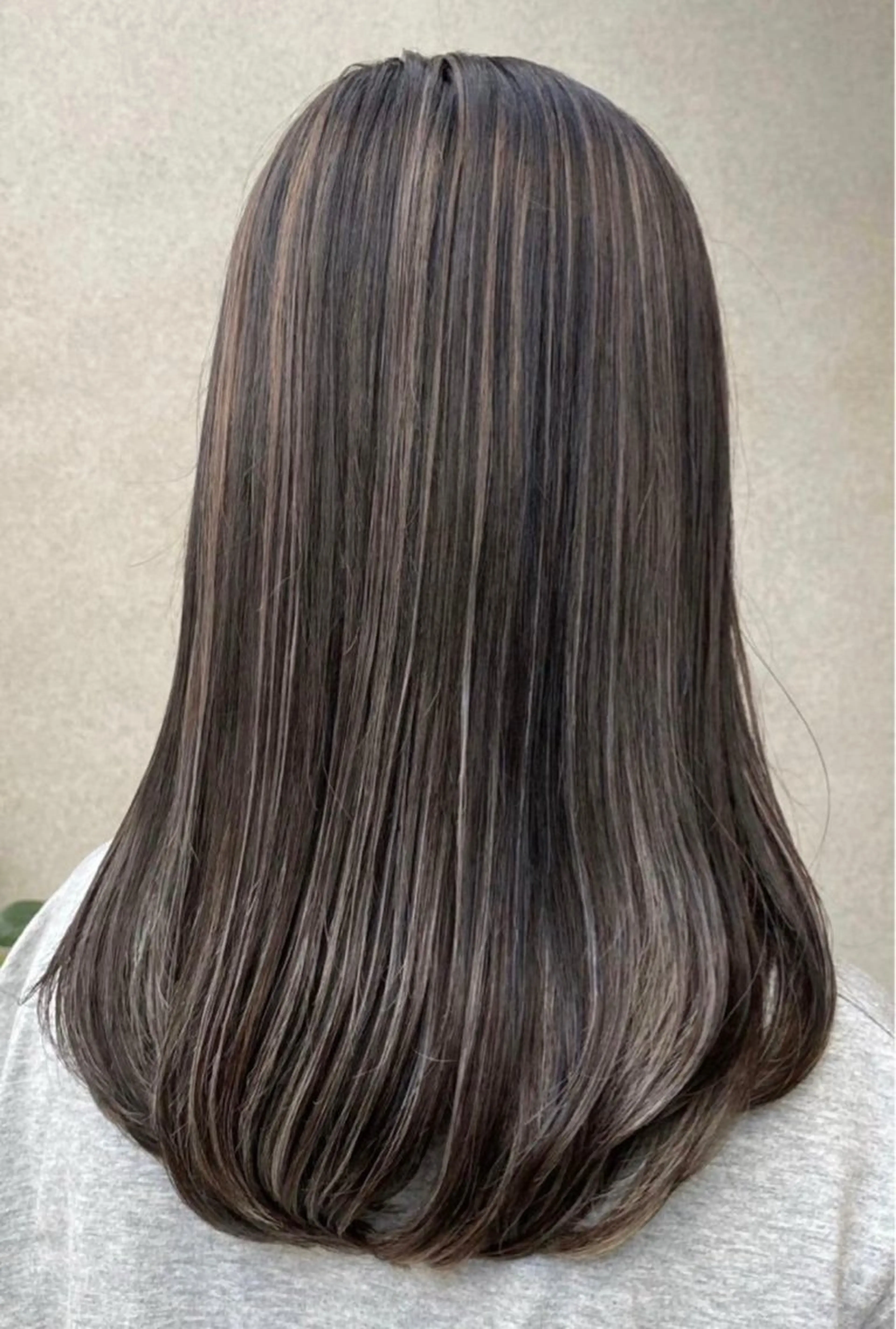 ミディアム カラー 艶カラー/ヘアセット 着付け　ふうか　渋谷のヘアスタイル