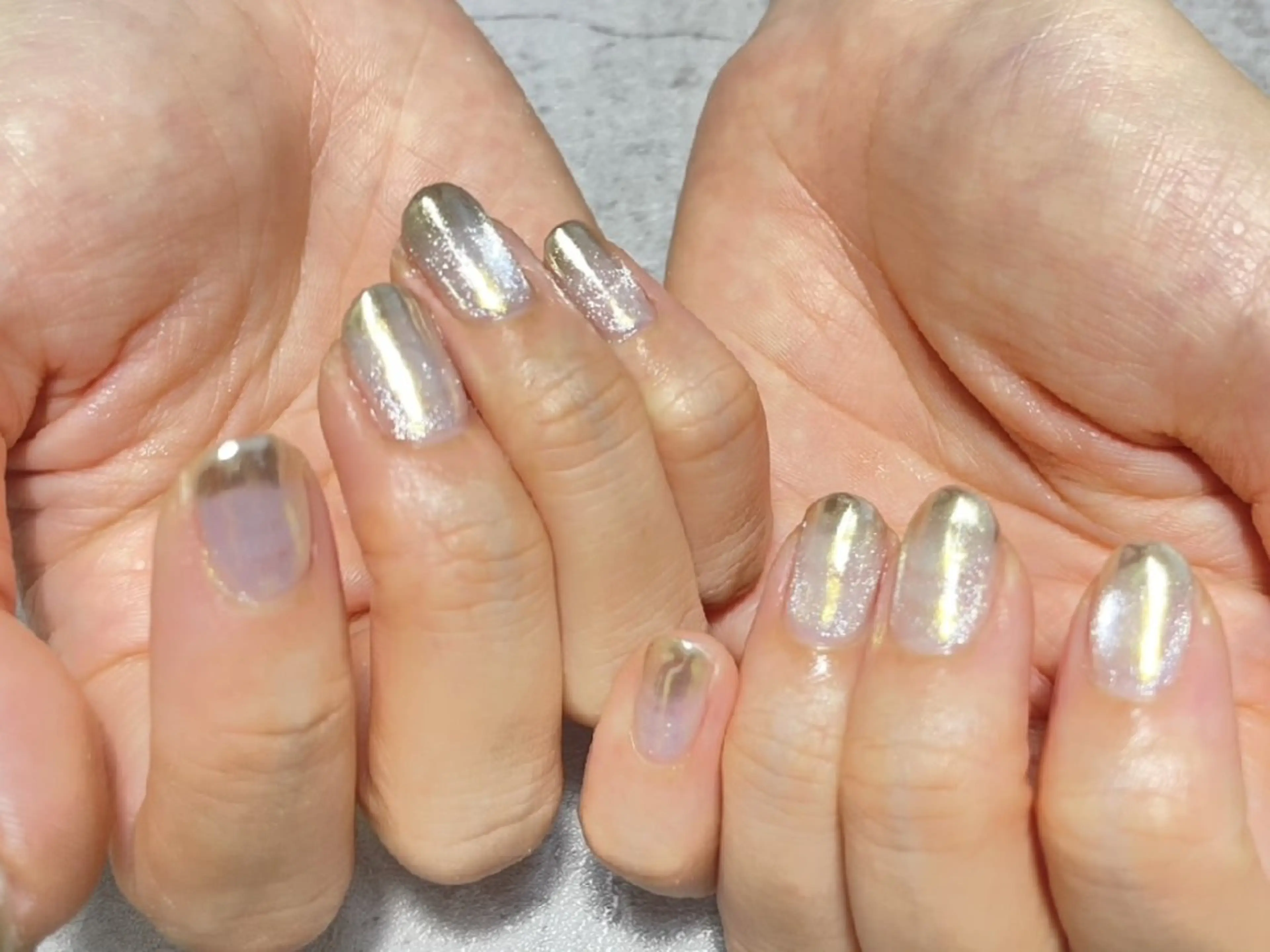 ネイル マグネットネイル ミラーネイル K+1所属・k+1💅🏻 miyukiのネイルデザイン