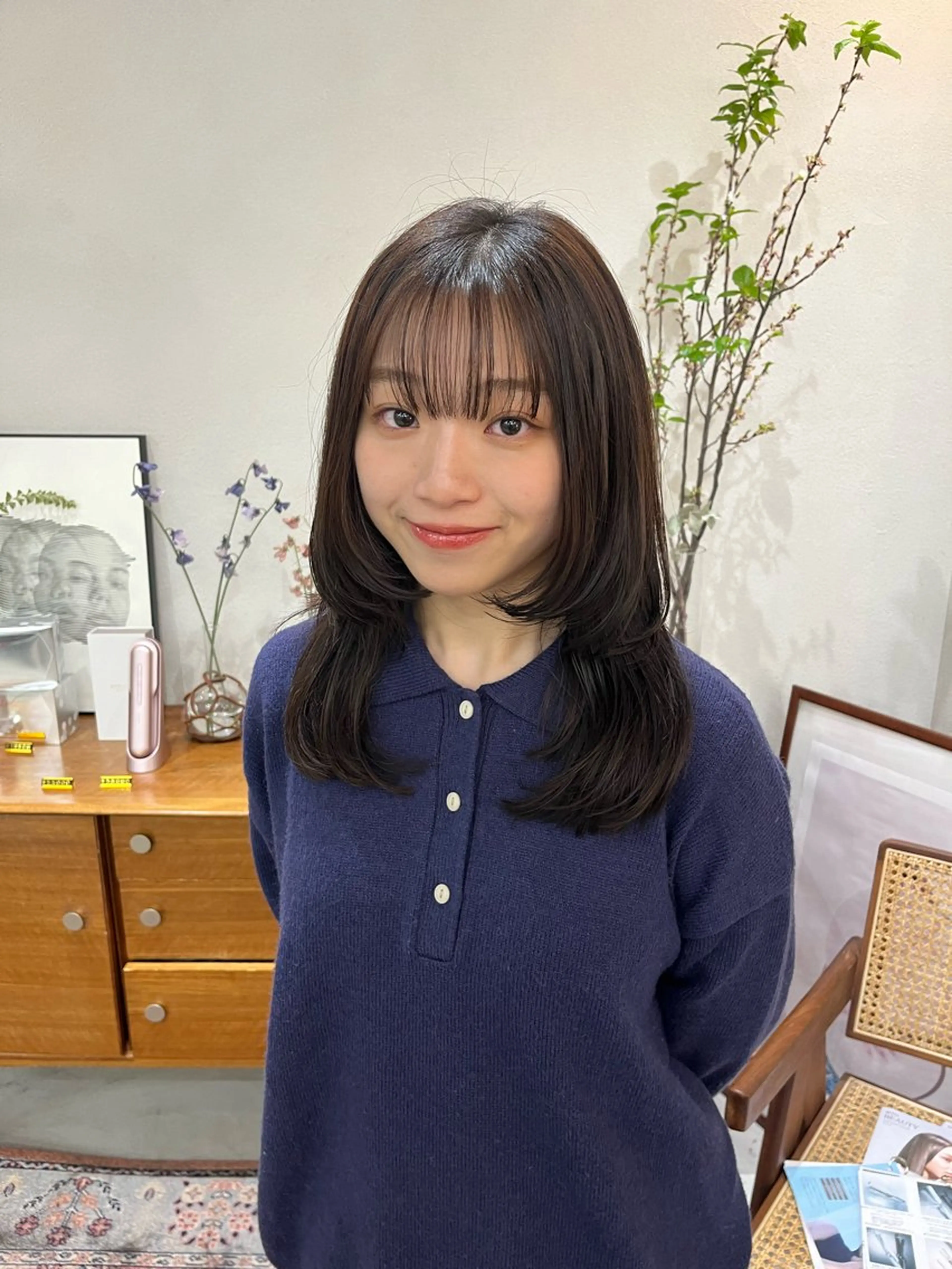 【50%off・レディース限定】透明感ヘアカラー➕クイックトリートメント🪽の写真