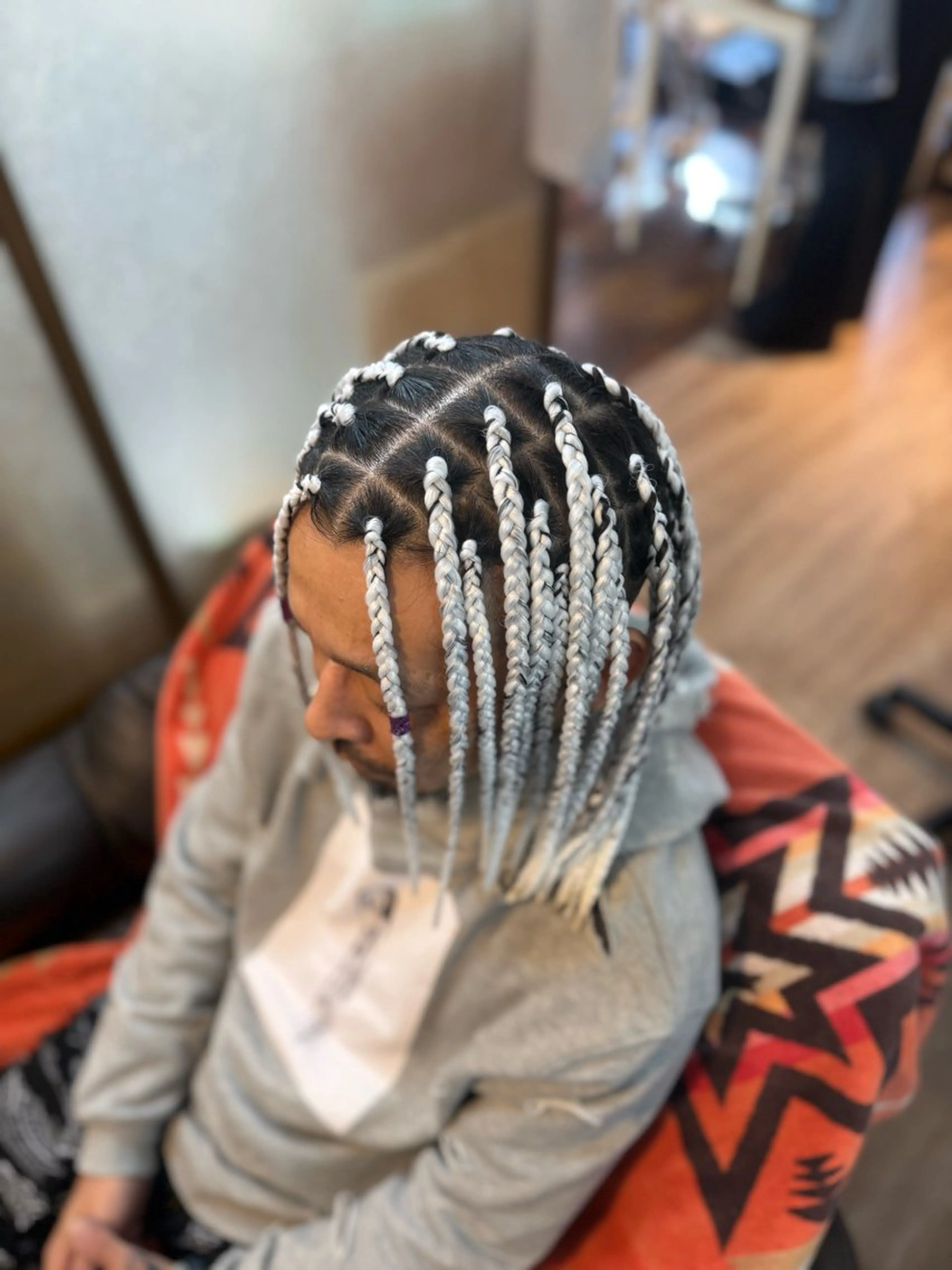 ショート ヘアアレンジ メンズ エクステ scamp所属・scamp⭐️ さくらのヘアスタイル