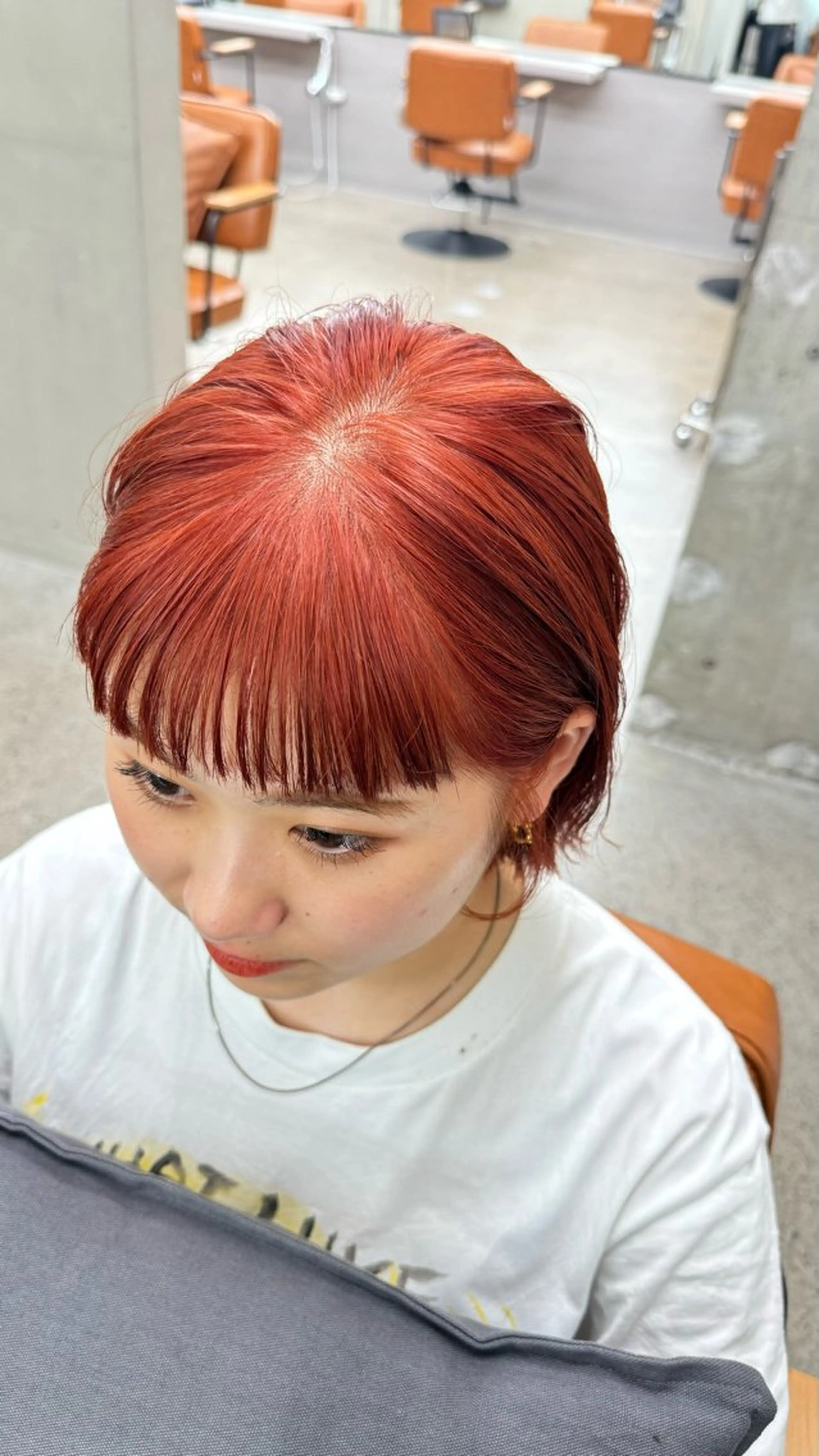 ショート カラー 艶髪／レイヤー／ 垢抜け🩵／MARIのヘアスタイル