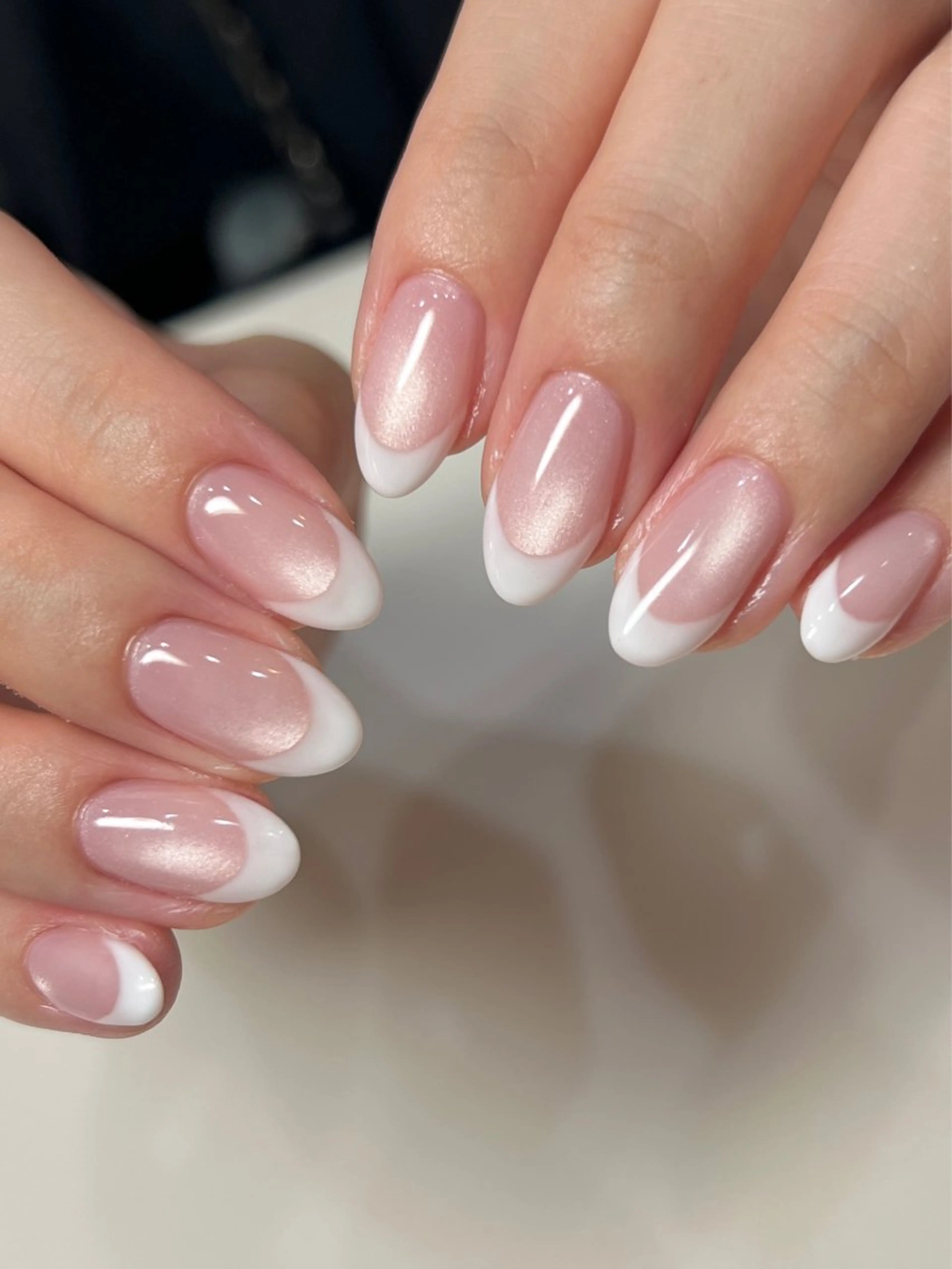 ネイル アートネイル フレンチネイル マグネットネイル 持ち込み オフィスネイル ハンドネイル REHTOF ｜朝7時Open☀️のネイルデザイン